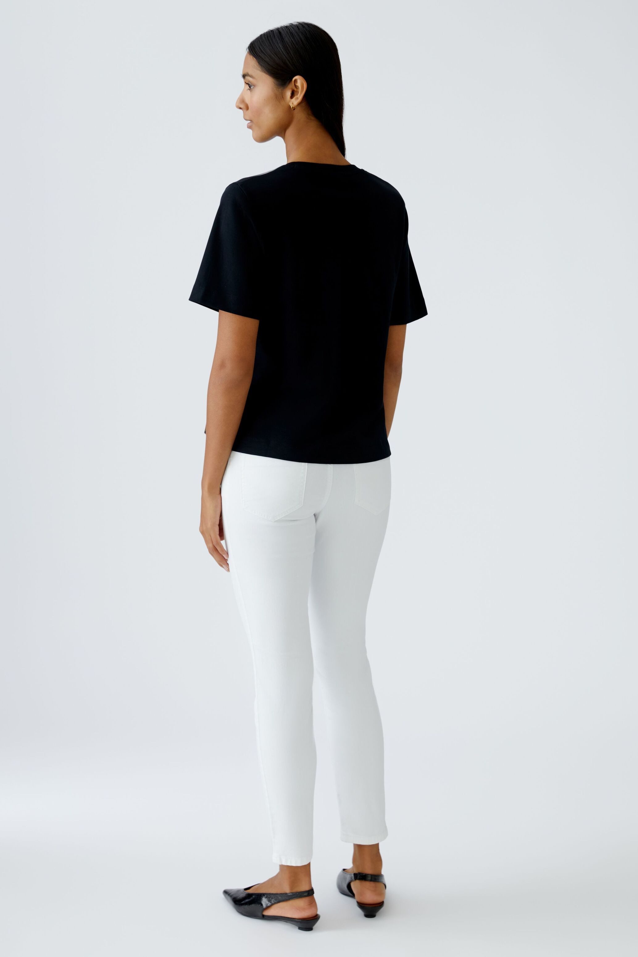 Oui T-Shirt SVEHA reine Baumwolle
