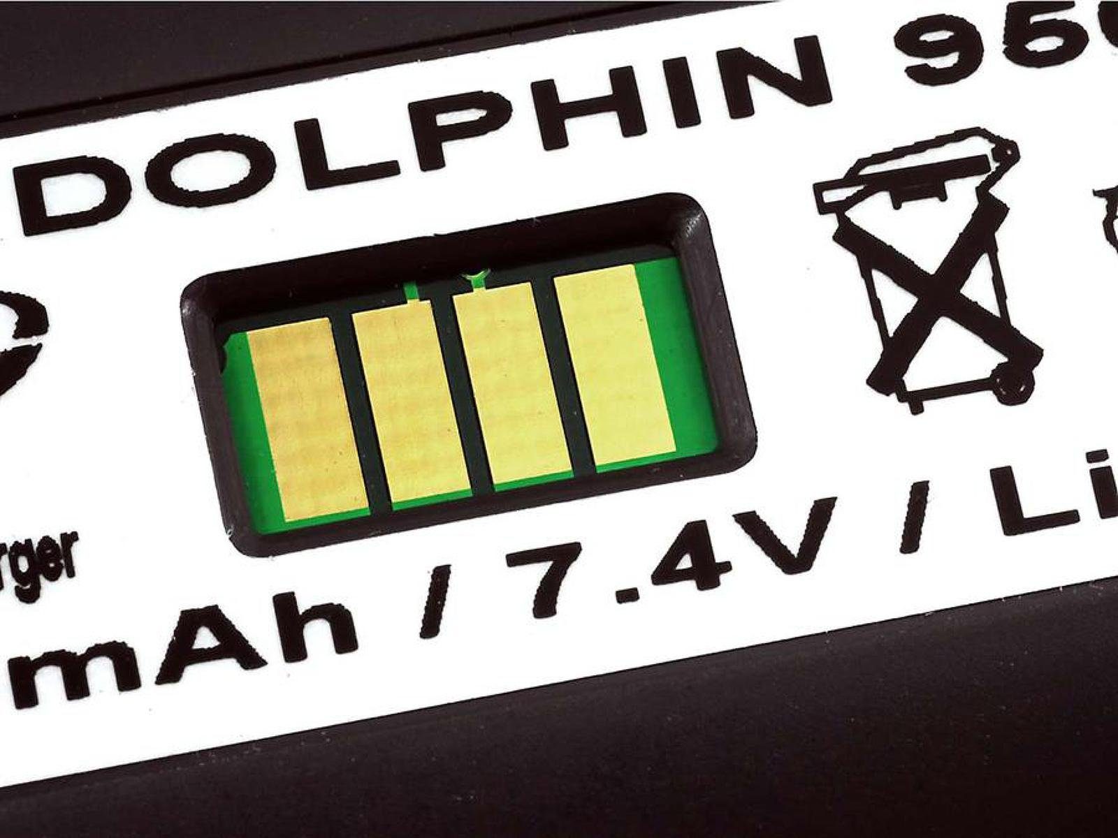 für Dolphin 9500 (7.4 HHP Akku Powery mAh Akku 2500 V)