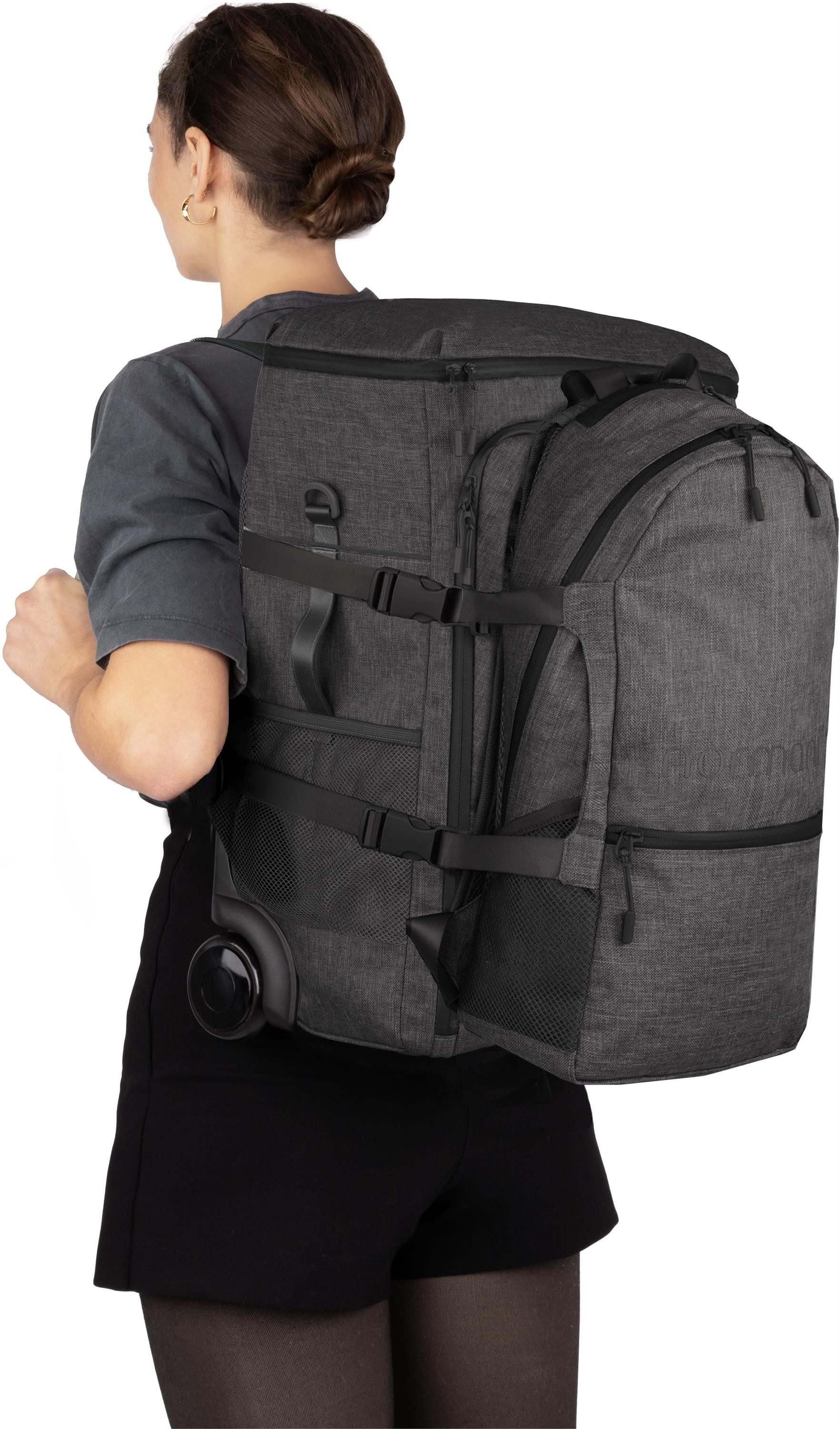 normani Reisetasche Handgepäck Trolley mit kleinem günstig online kaufen