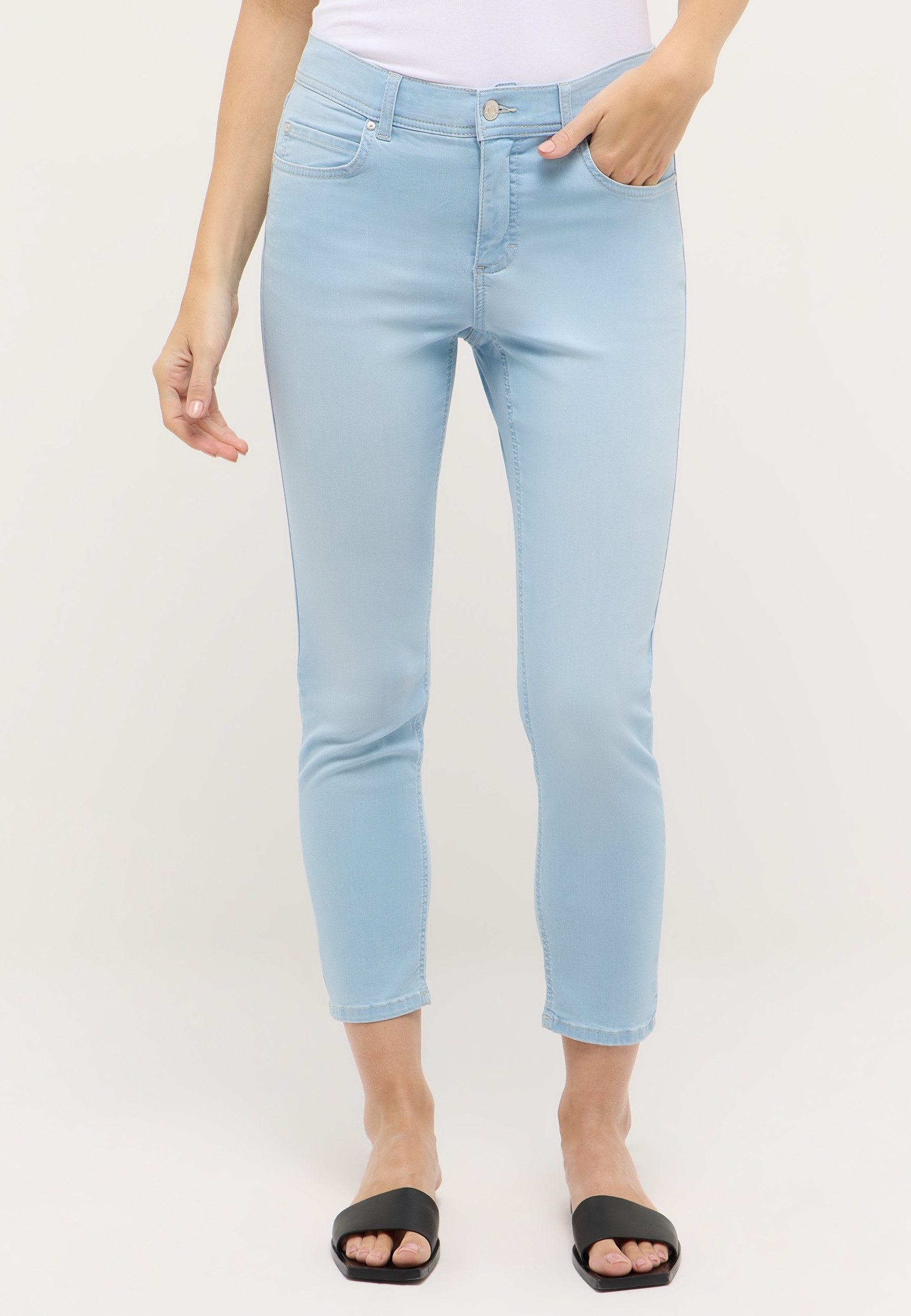 ANGELS Slim-fit-Jeans ORNELLA - Jeans Damen - Slim Fit Jeans - Sommerhose - 7/8 Jeans