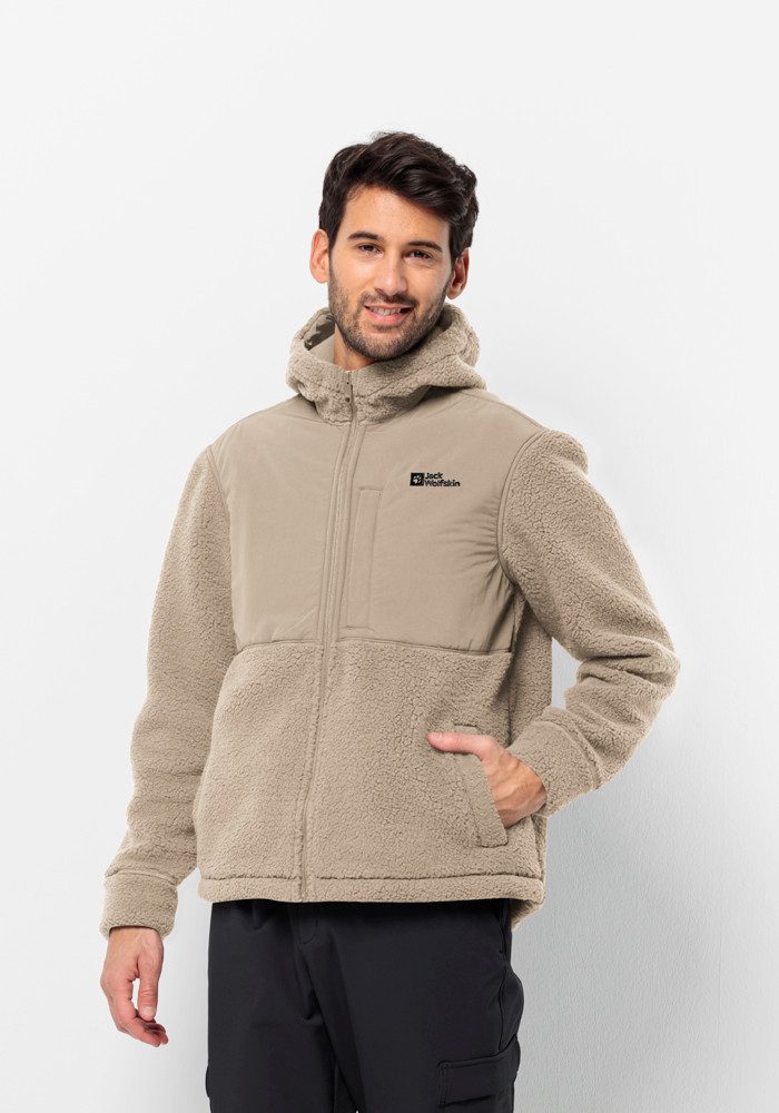 Jack Wolfskin Fleecejacke FELSLICHT HOODED JKT günstig online kaufen