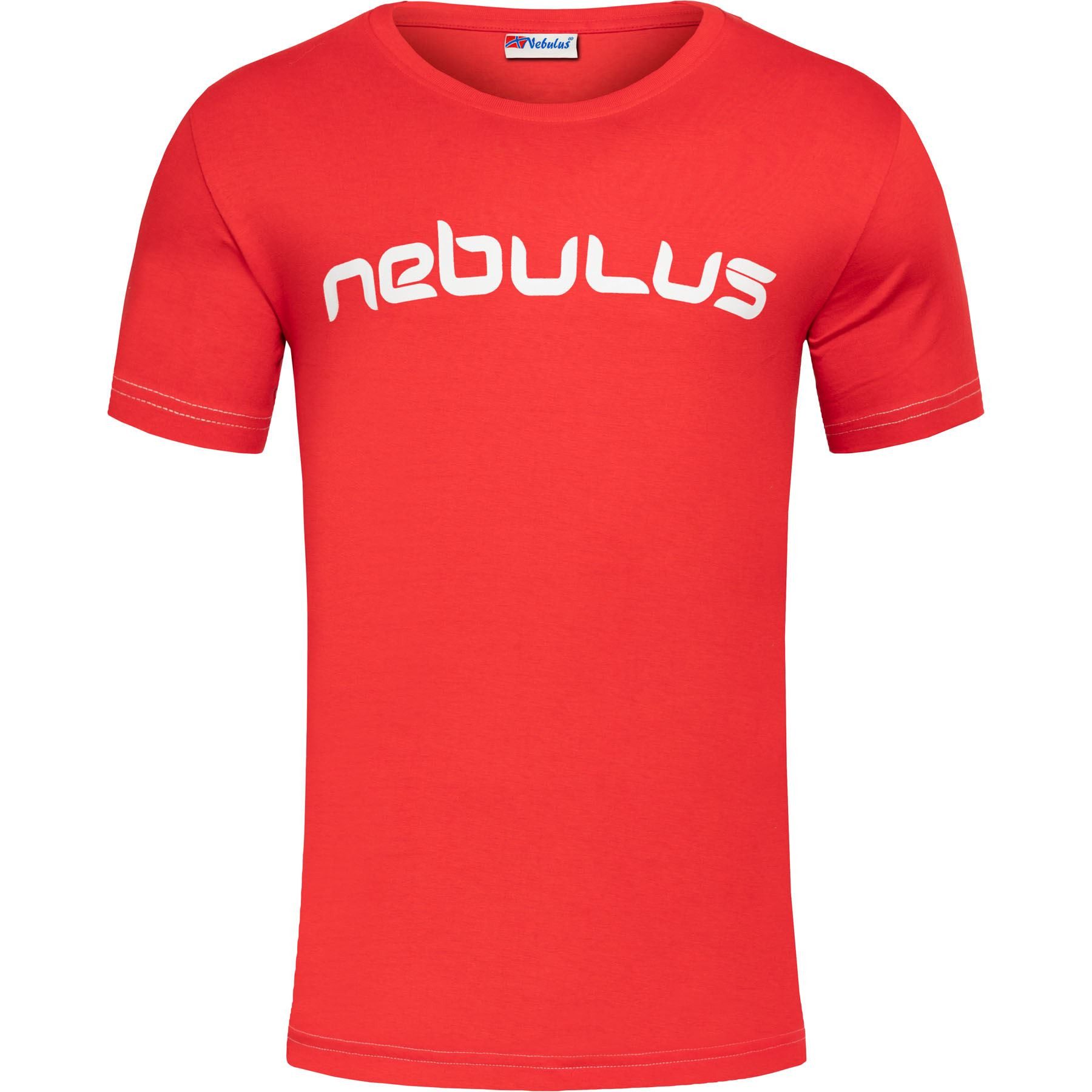 Nebulus T-Shirt LEOS, P5638 - Herren, rot-grau, XXL