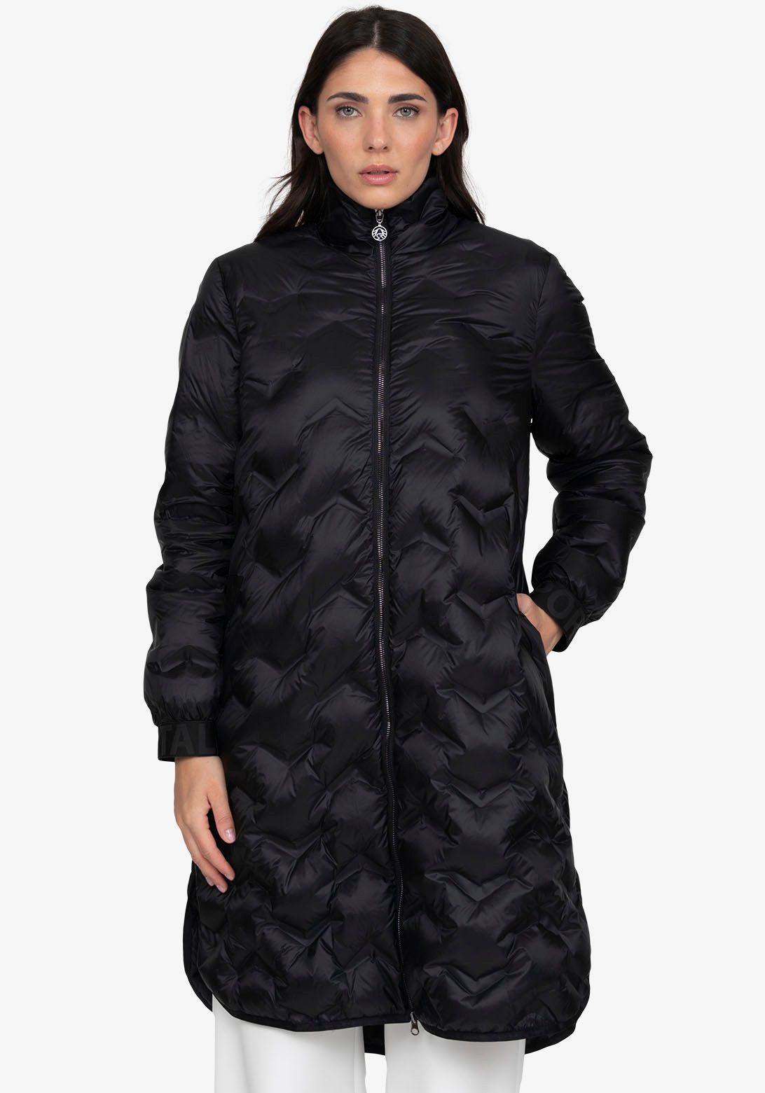 Sportalm Kitzbühel Steppmantel mit abgerundetem Saum günstig online kaufen