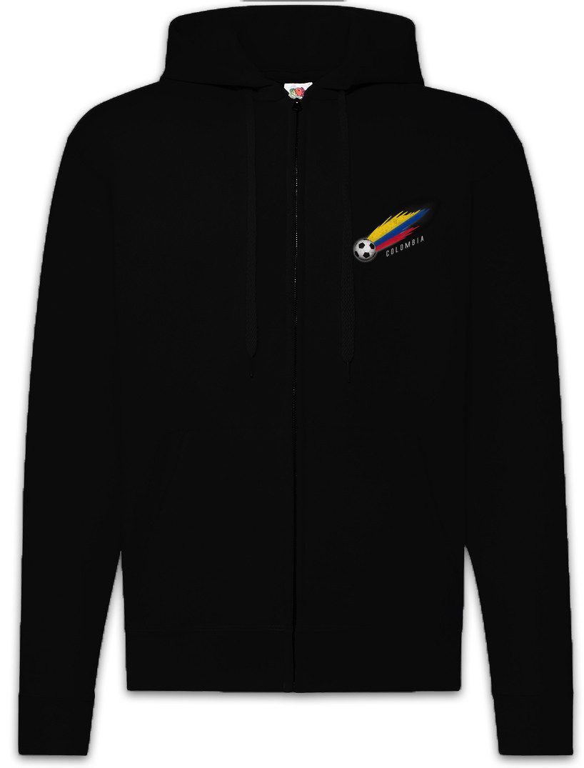 Sweatjacke Colombia Football Comet I Zipper Hoodie Kolumbien Kolumbianisch