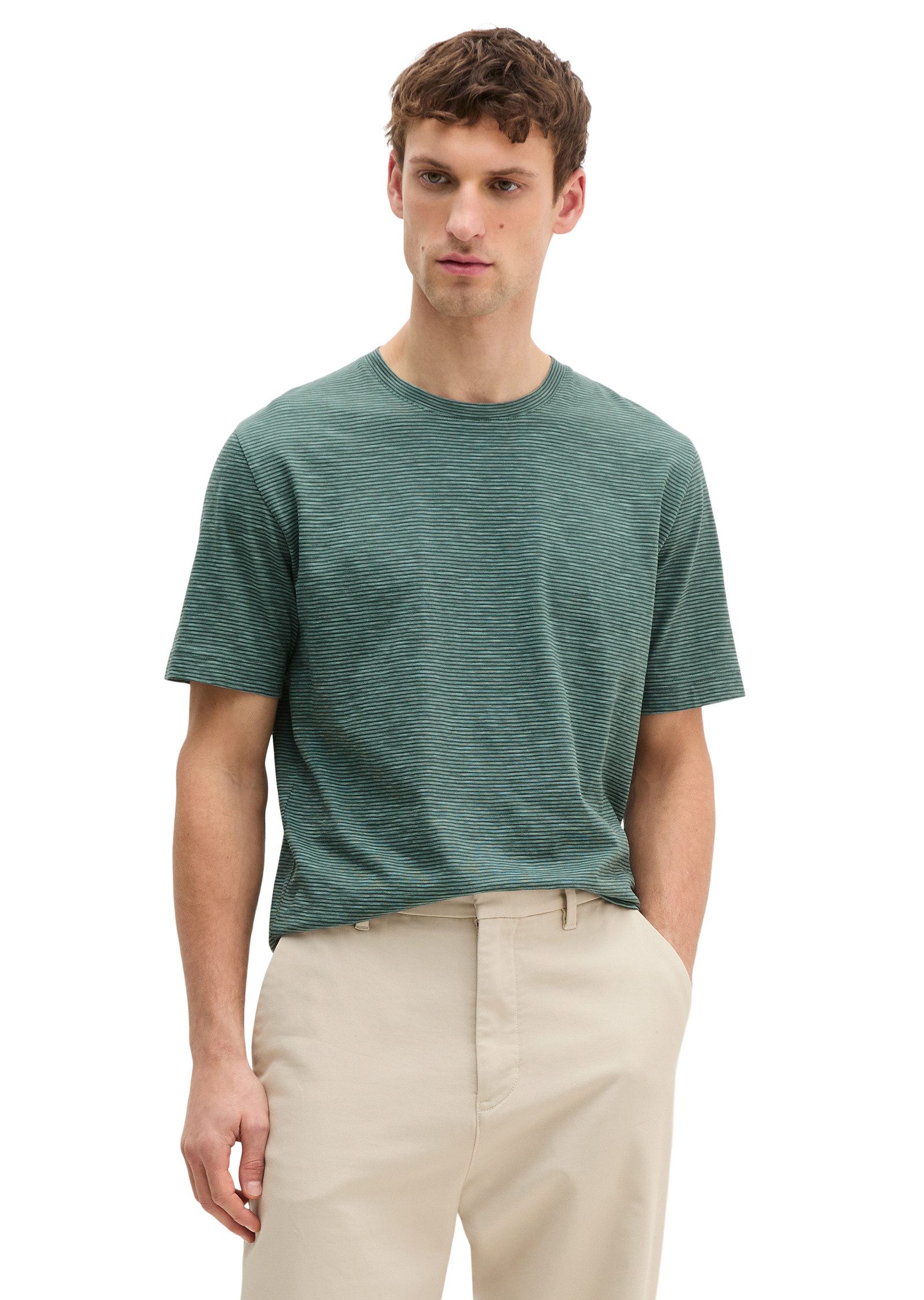 Marc O'Polo T-Shirt in softer Slub-Jersey-Qualität