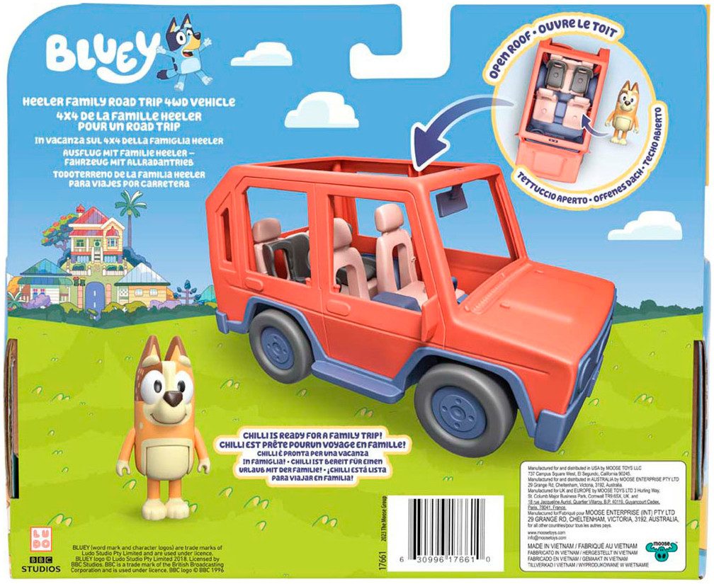 Moose Spielzeug-Auto Bluey S11 Familienausflug - 4WD Familienauto günstig online kaufen