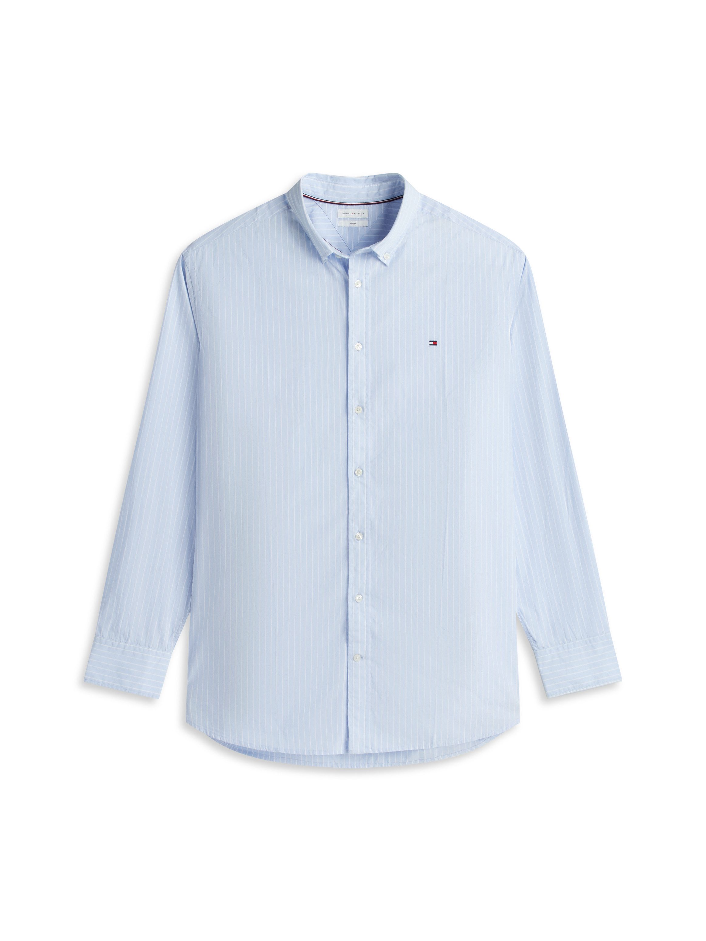Tommy Hilfiger Big & Tall Langarmhemd BT-CORE HAIRLINE POPLIN RF mit Button-Down-Kragen, Regular Fit – Bild 5 von 5