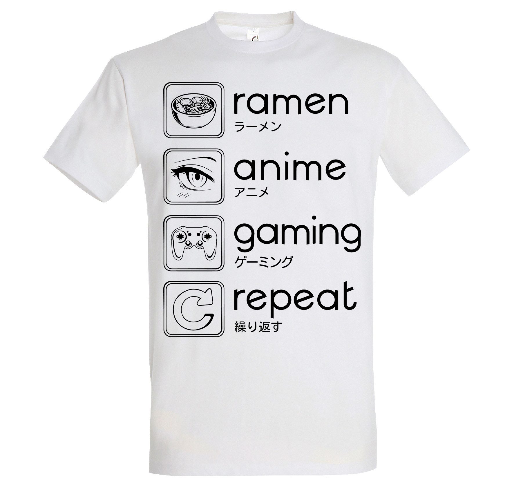 Youth Designz Print-Shirt Ramen Anime Gaming günstig online kaufen