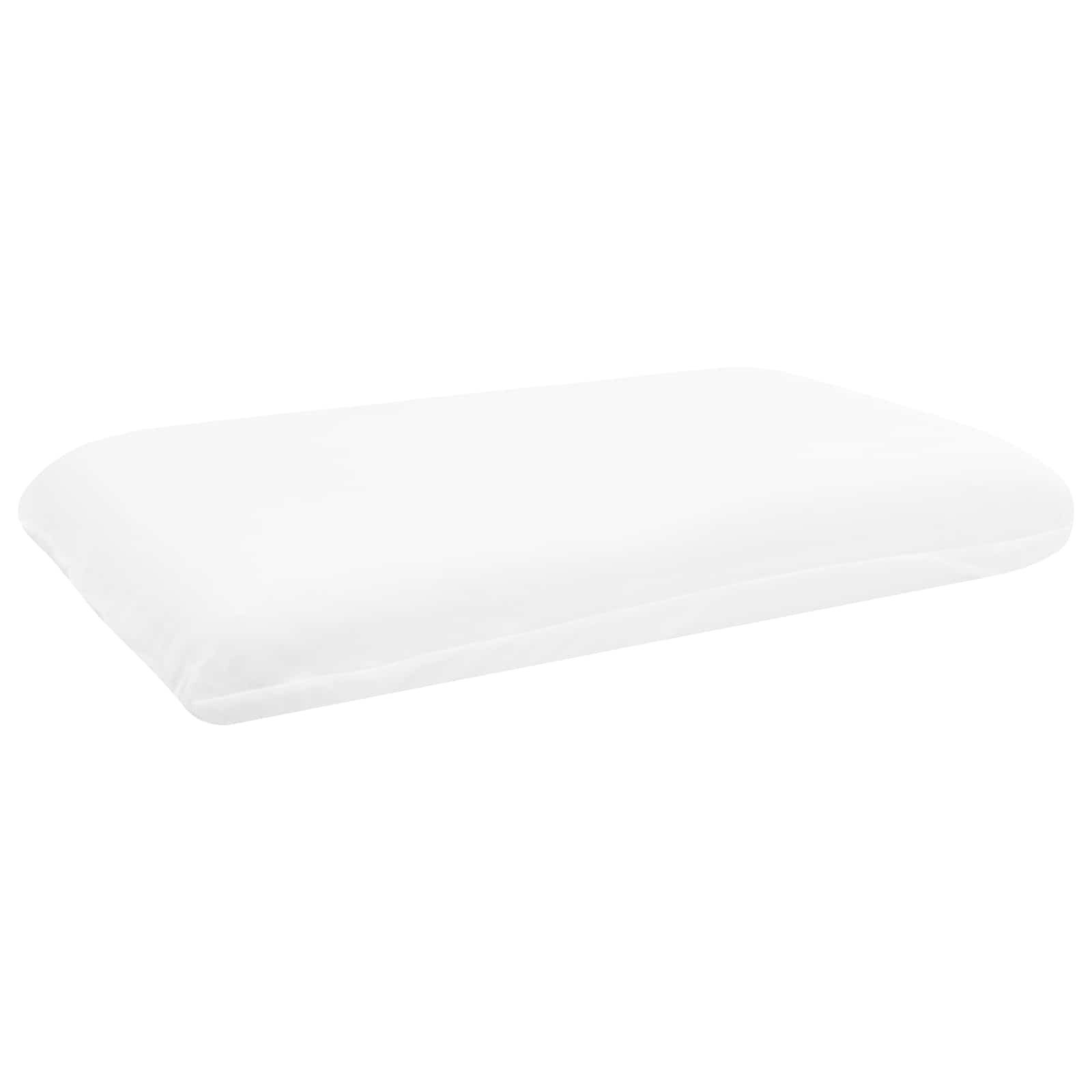 vidaXL Kopfkissen Schlafkissen Uni Weiß 50 x 30 x 10,5 cm Viscoschaum, Bezu günstig online kaufen
