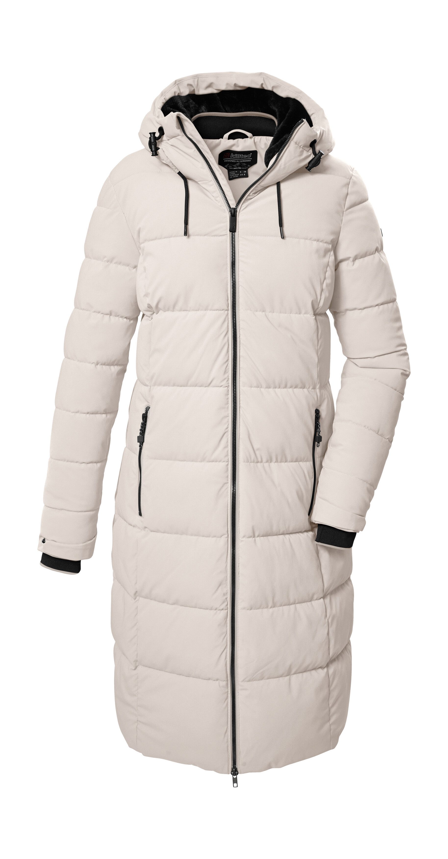 Killtec Steppmantel KOW 56 WMN QLTD CT Winddichter, wasserabweisender Wintermantel mit regulierbarer Kapuze
