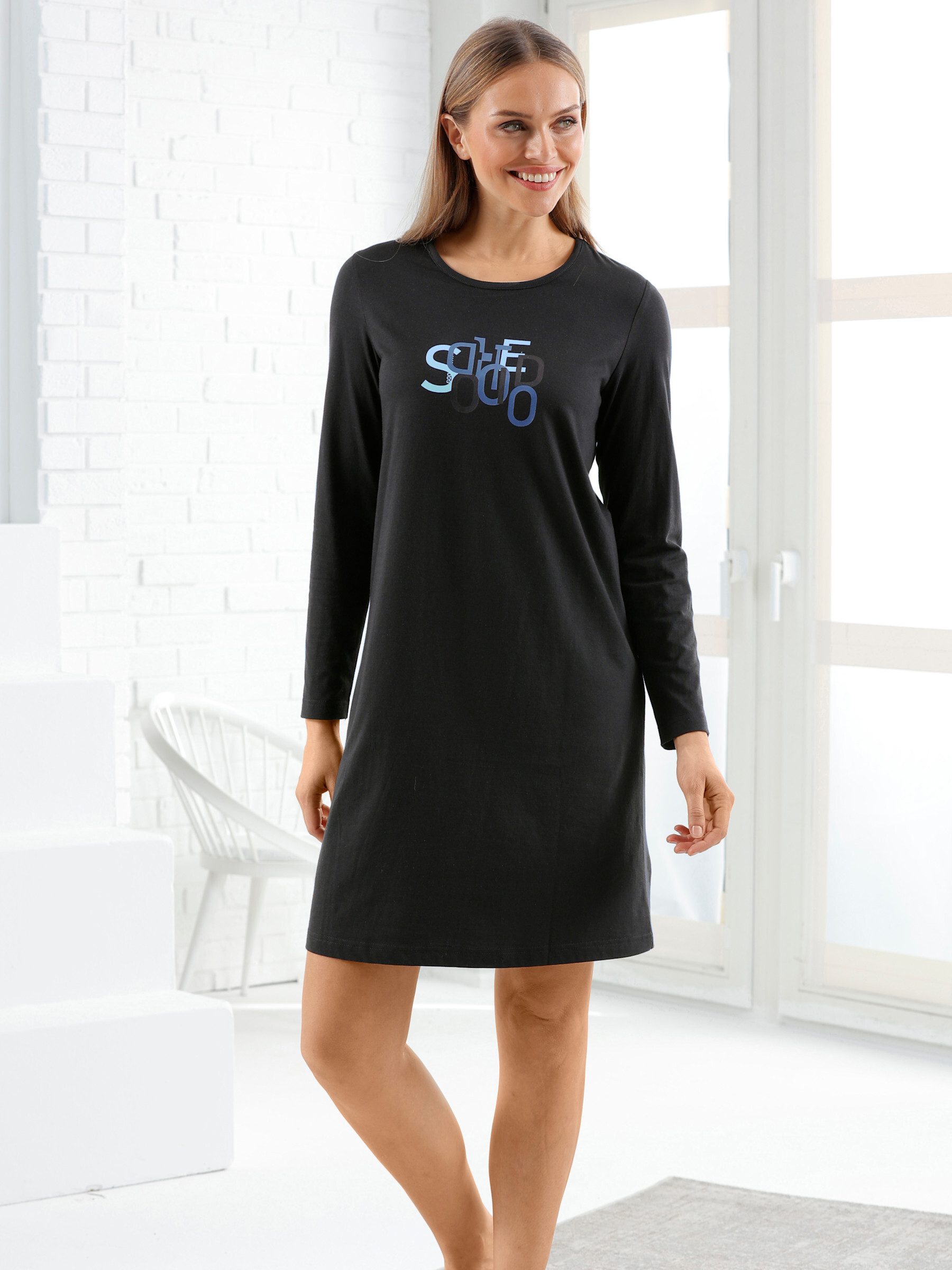 Witt Sleepshirt Sleepshirts Langarm (2-tlg) – Bild 5 von 5