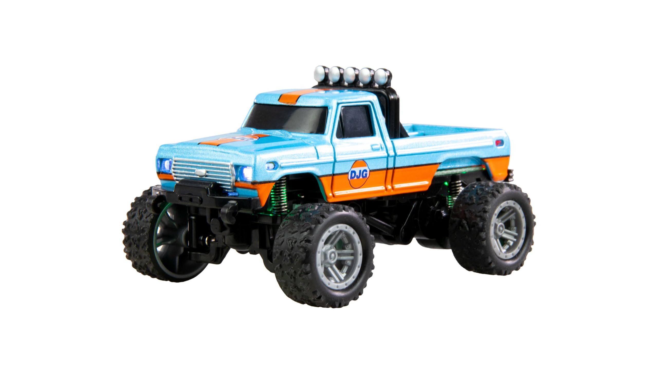 Amewi RC-Auto Ame RC Monstert DieCast blau/o, Ferngesteuertes Monsterauto in Blau