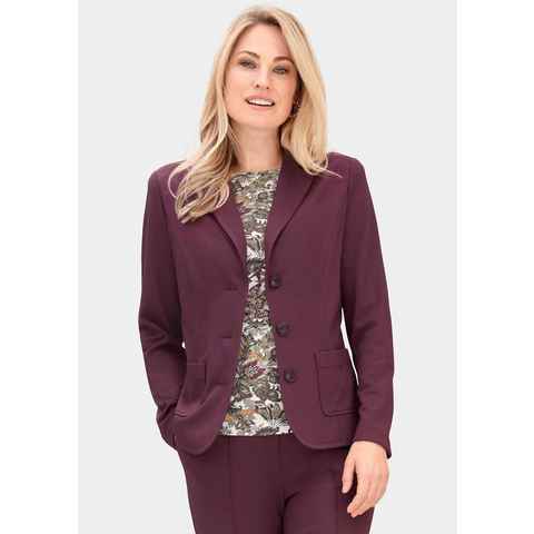 GOLDNER Jerseyblazer Leichter Jerseyblazer in bewegungsfreier Ware