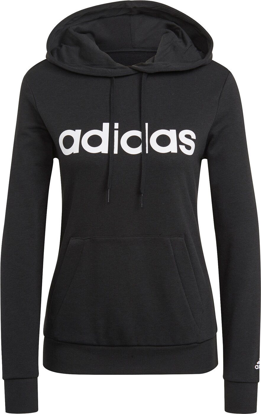 adidas Sportswear Kapuzensweatjacke W LIN FT HD BLACK/WHITE