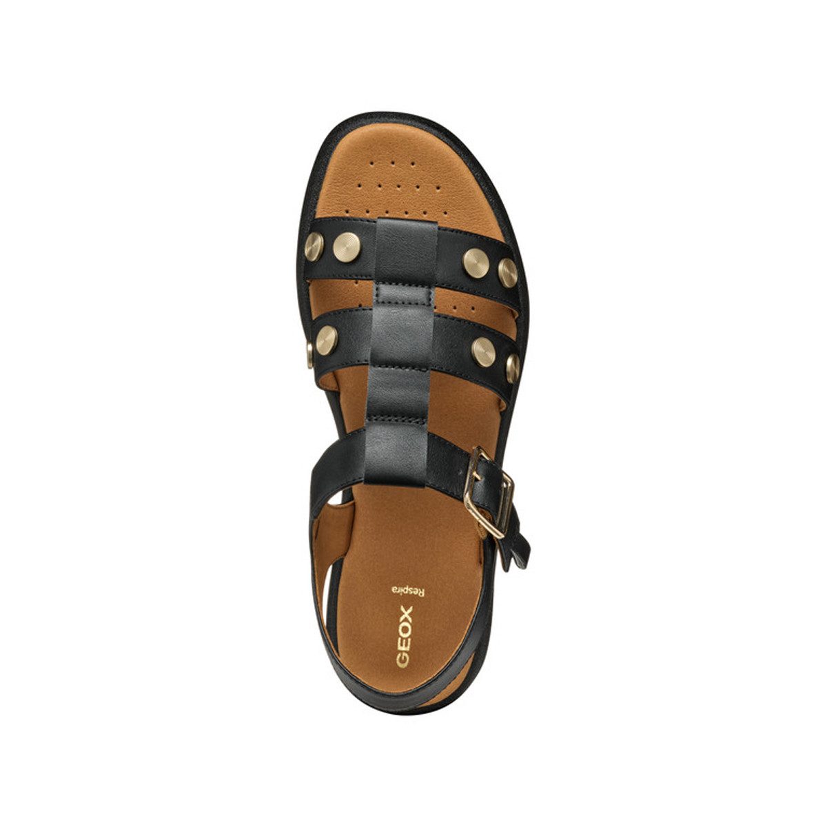 Geox GEOX CAMALEI, Sandaletten, Schwarz, Damen Sandalette