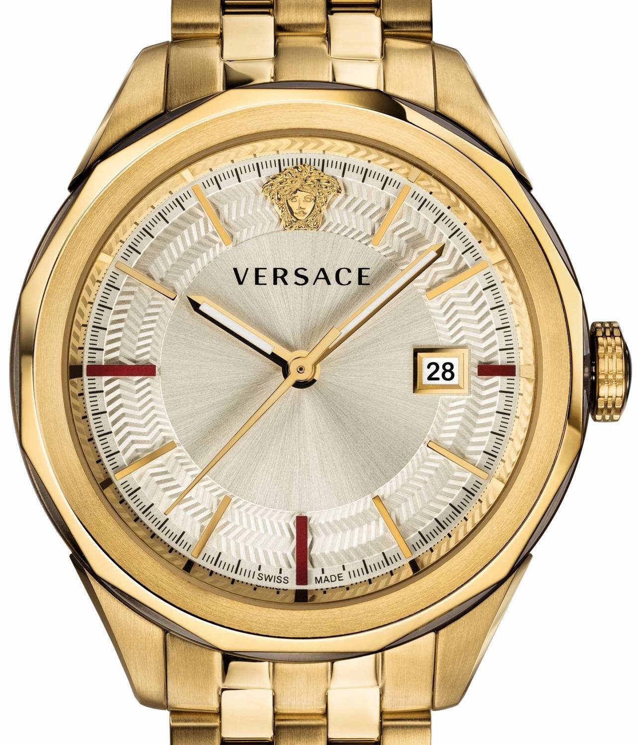 Versace Uhr Schweizer Glaze