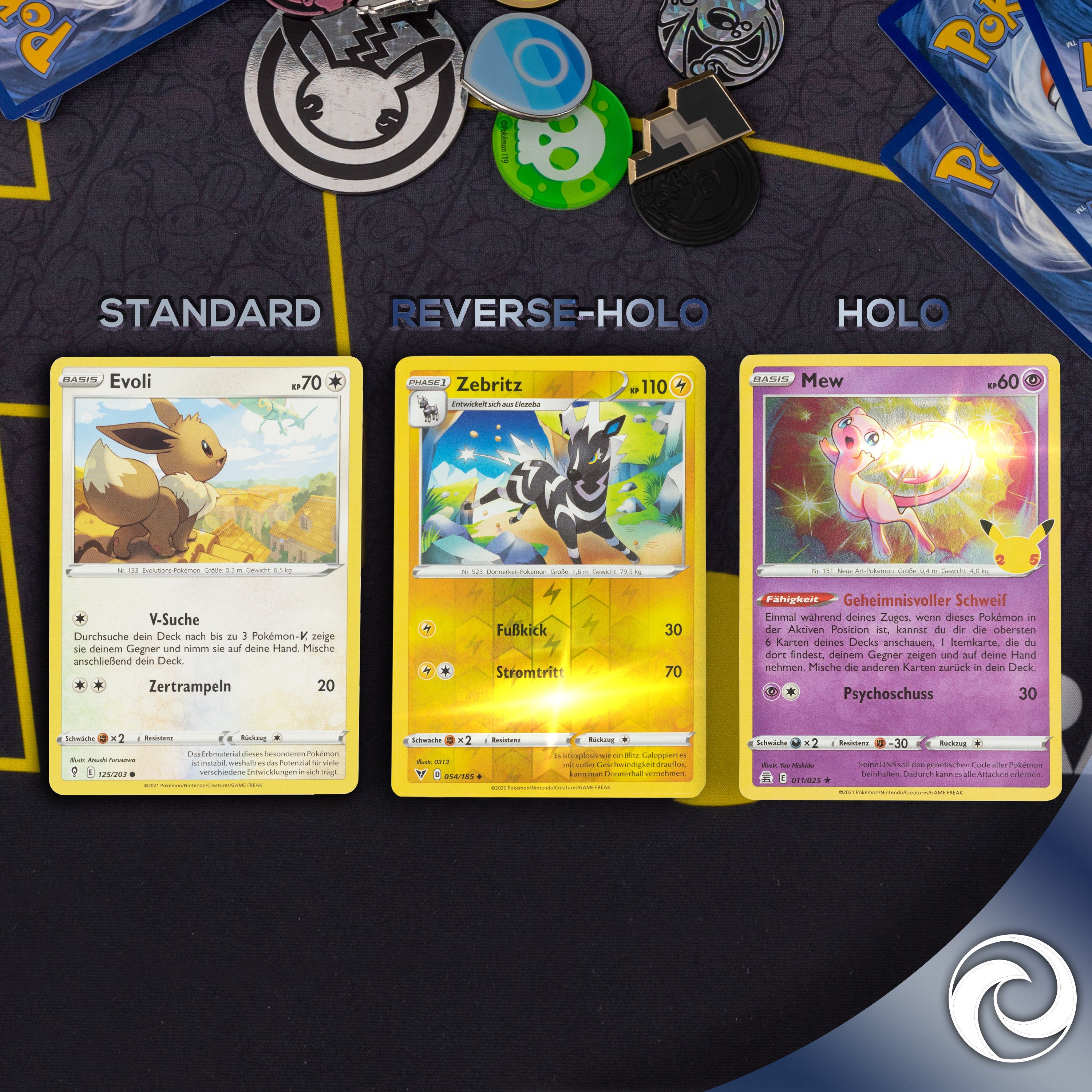Odisey Sammelkarte 50 verschiedene Original Pokemon Karten und 10 Holos garantiert