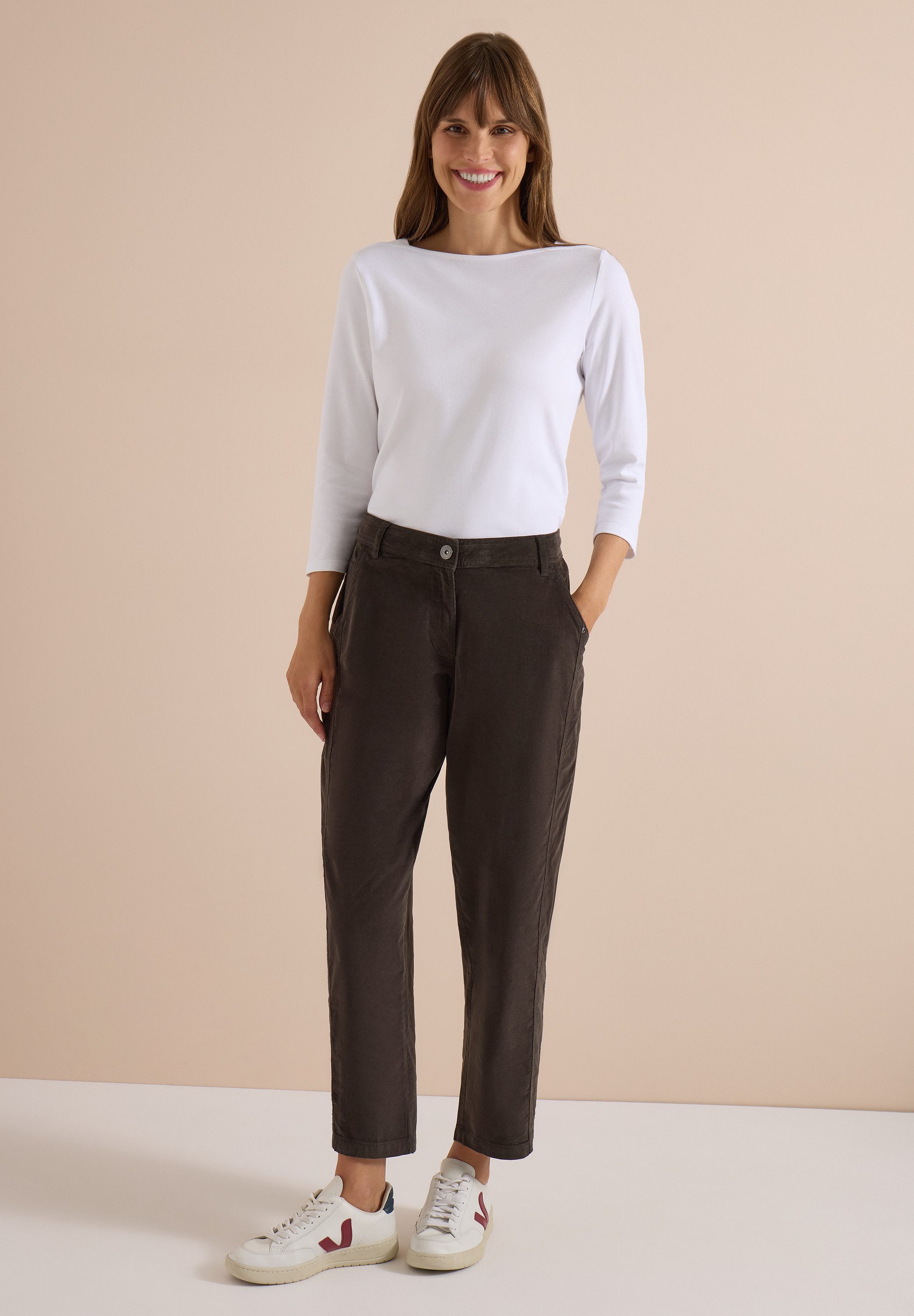 CECIL Cordhose in Cord-Optik