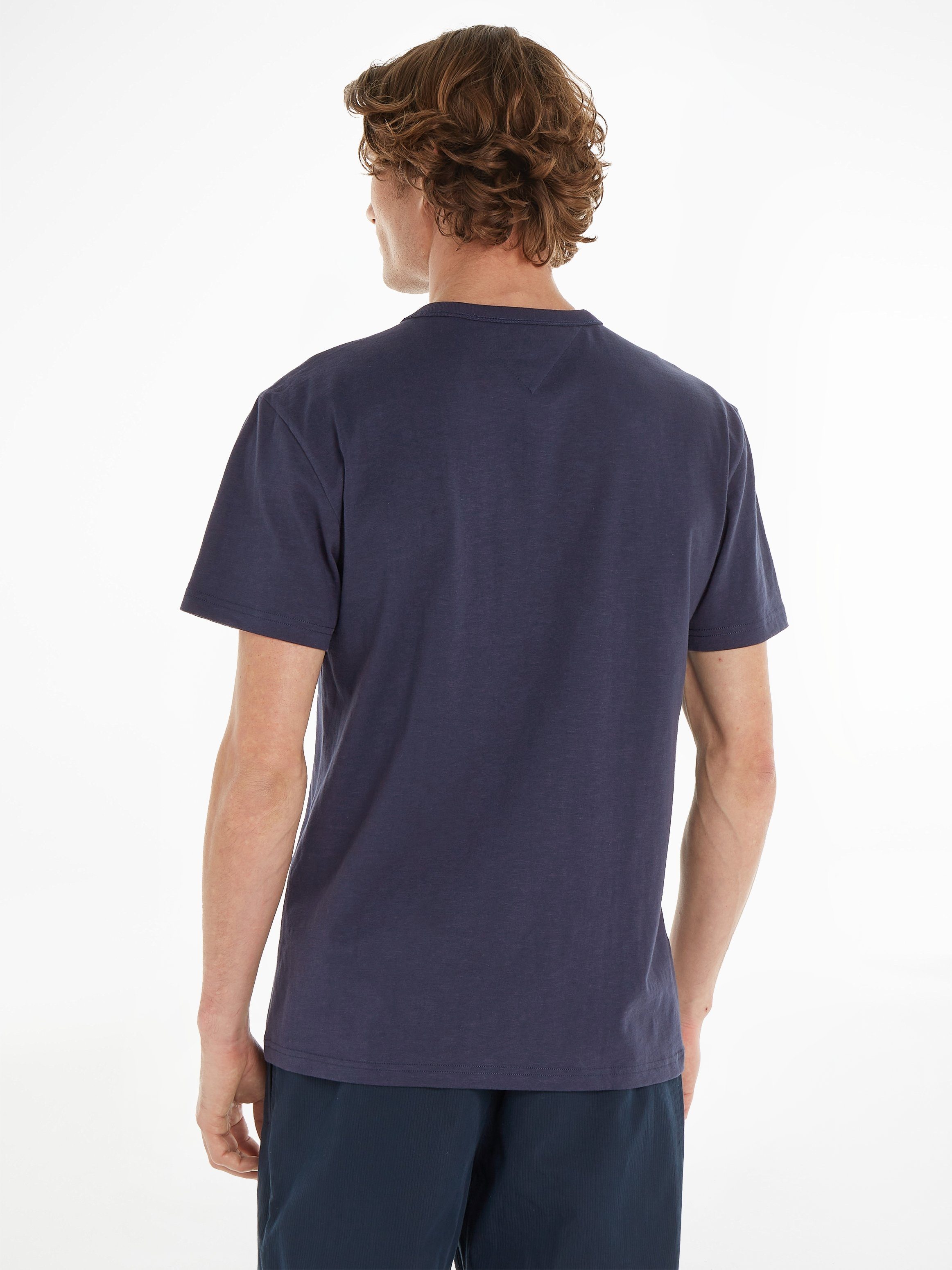 POCKET BADGE Navy T-Shirt Twilight CLSC Jeans Tommy TJM TEE