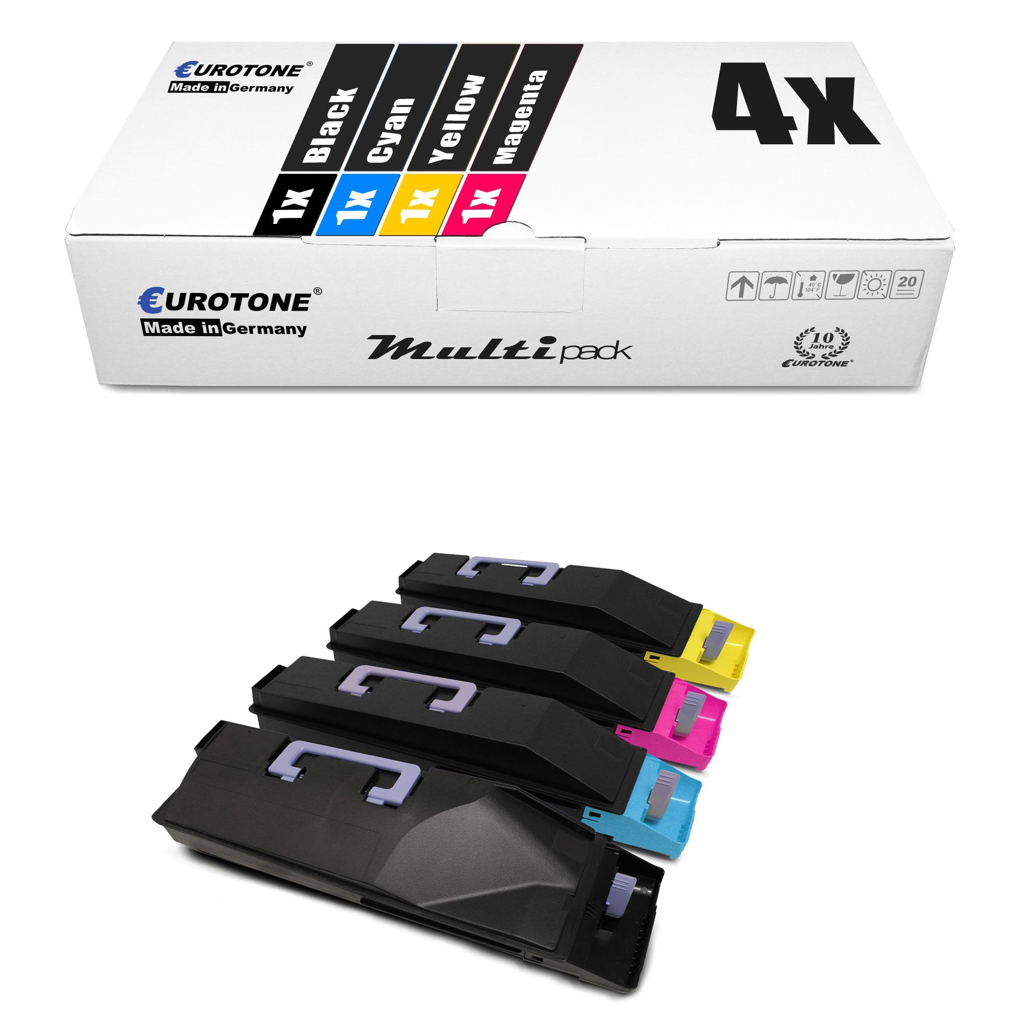 Utax Set fr 1725 Tonerkartusche Toner CDC 1730 im Eurotone 4er