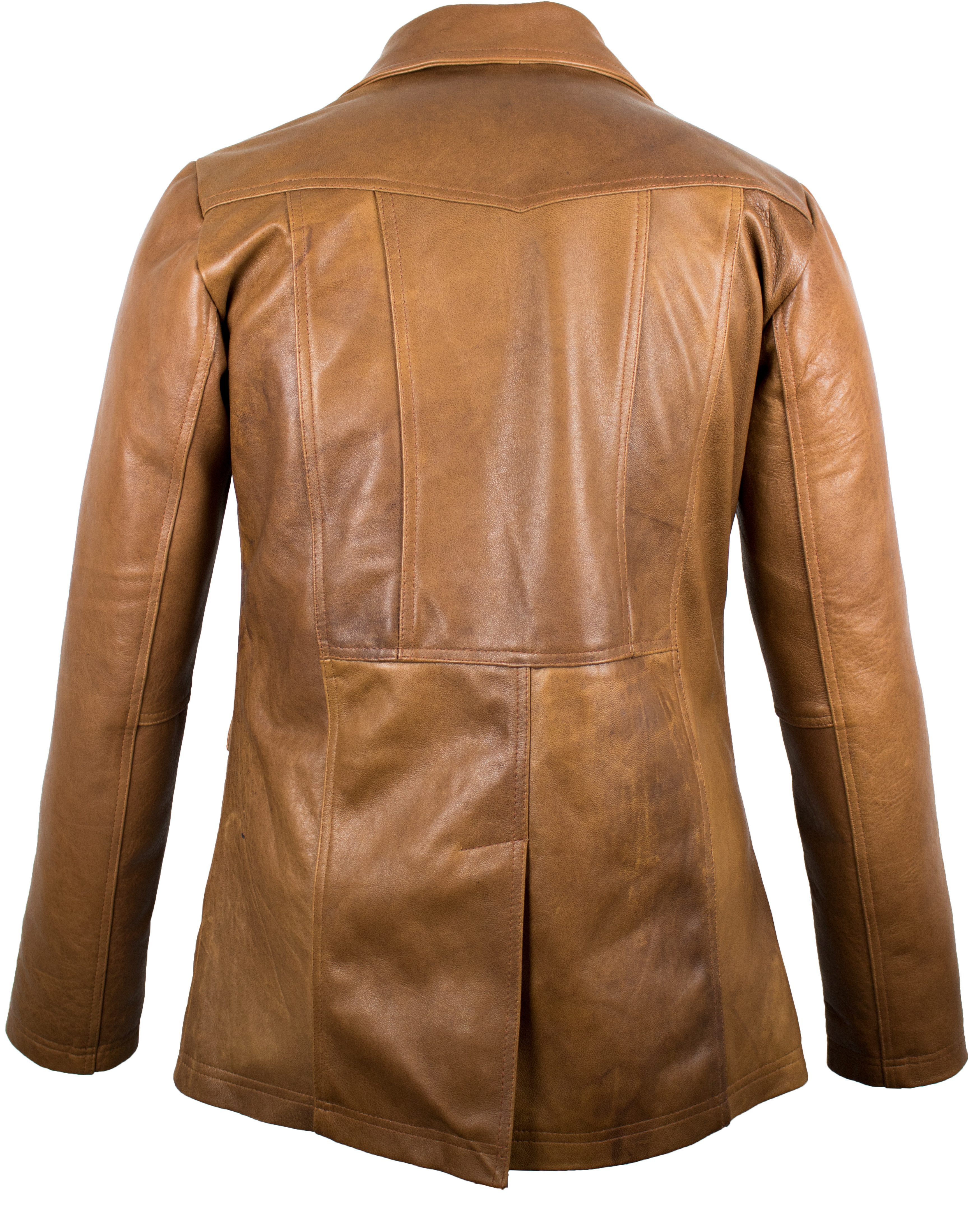 MDM Lederblazer Herren Lederblazer aus Rindsleder Klassisches Herren Leder günstig online kaufen