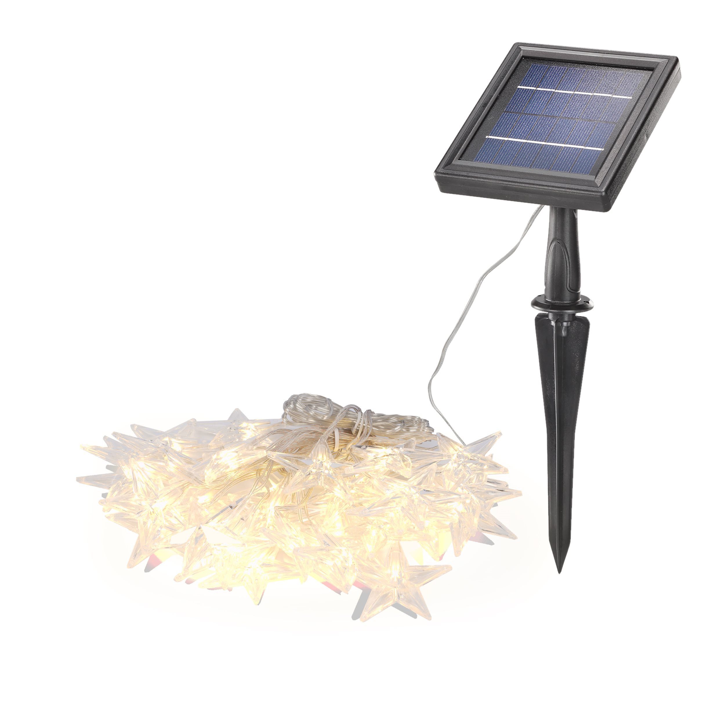 esotec LED-Lichterkette Solar LED-Kette, 30 Sternchen günstig online kaufen