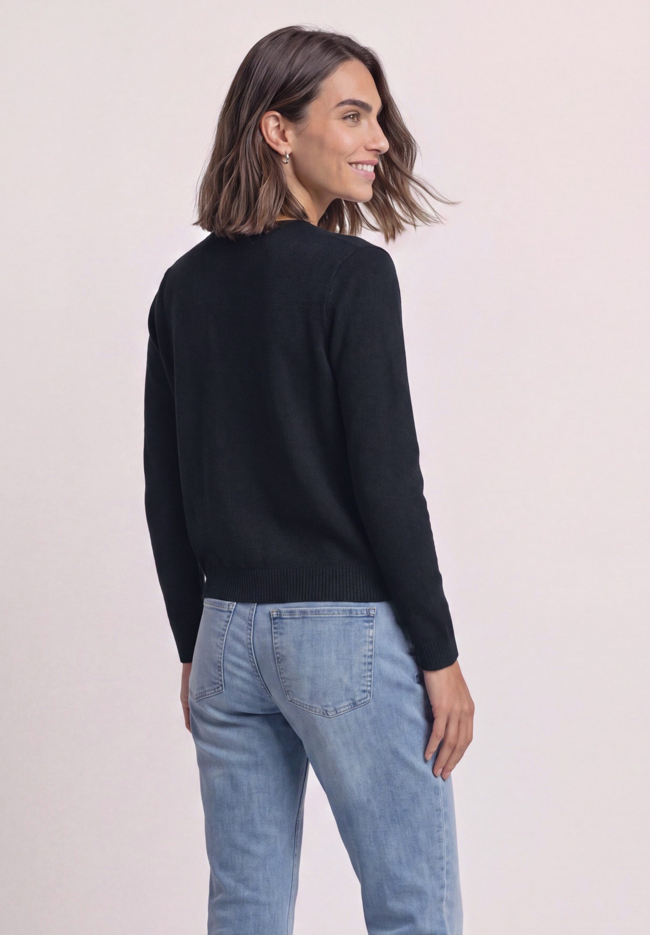 STREET ONE Cardigan mit Knopfleiste