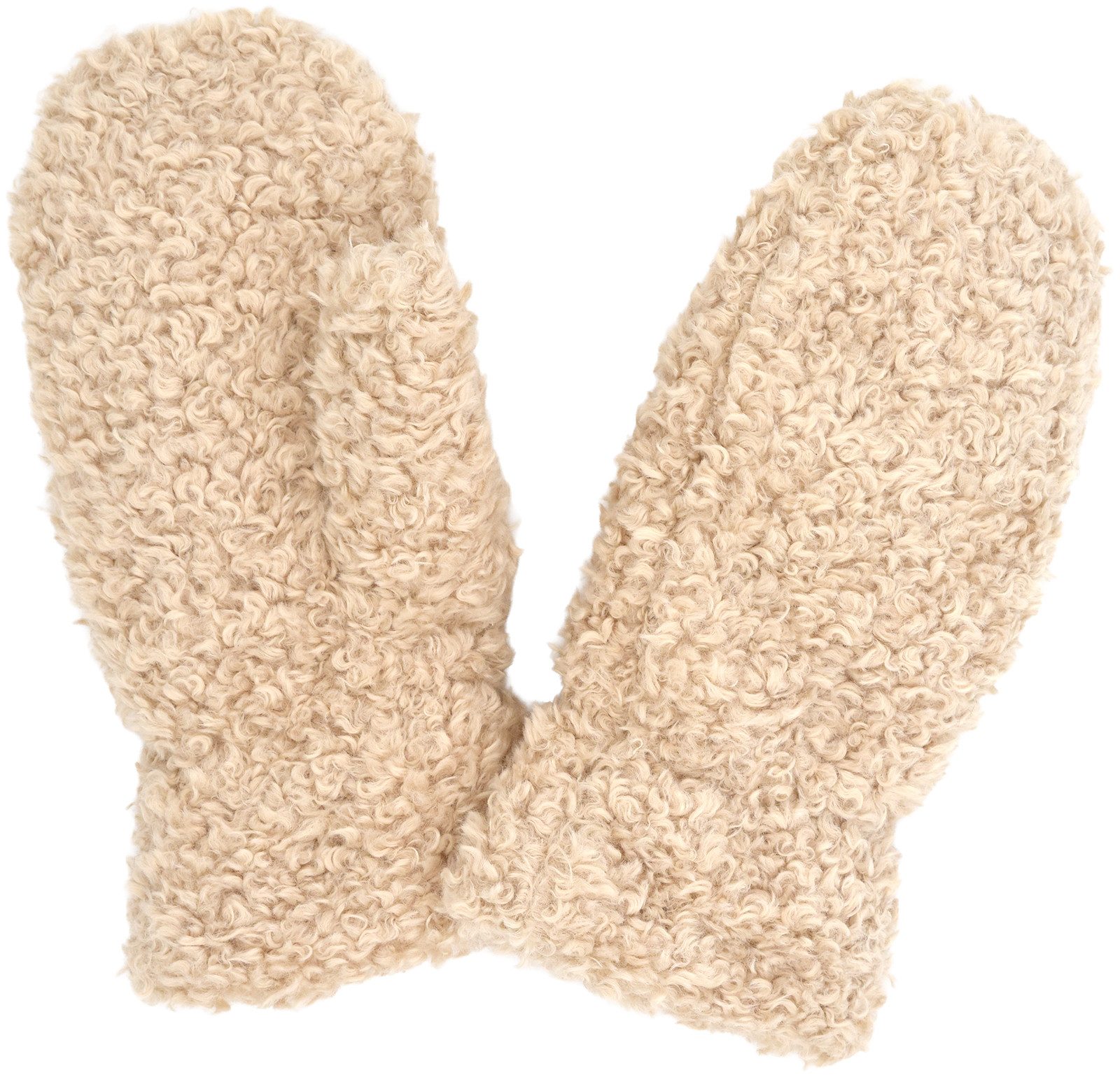 styleBREAKER Fäustlinge Teddy Fäustlinge mit Fleece günstig online kaufen
