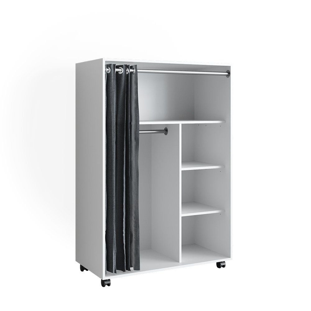 Vicco Kleiderschrank Doros, Weiß, 100 x günstig online kaufen