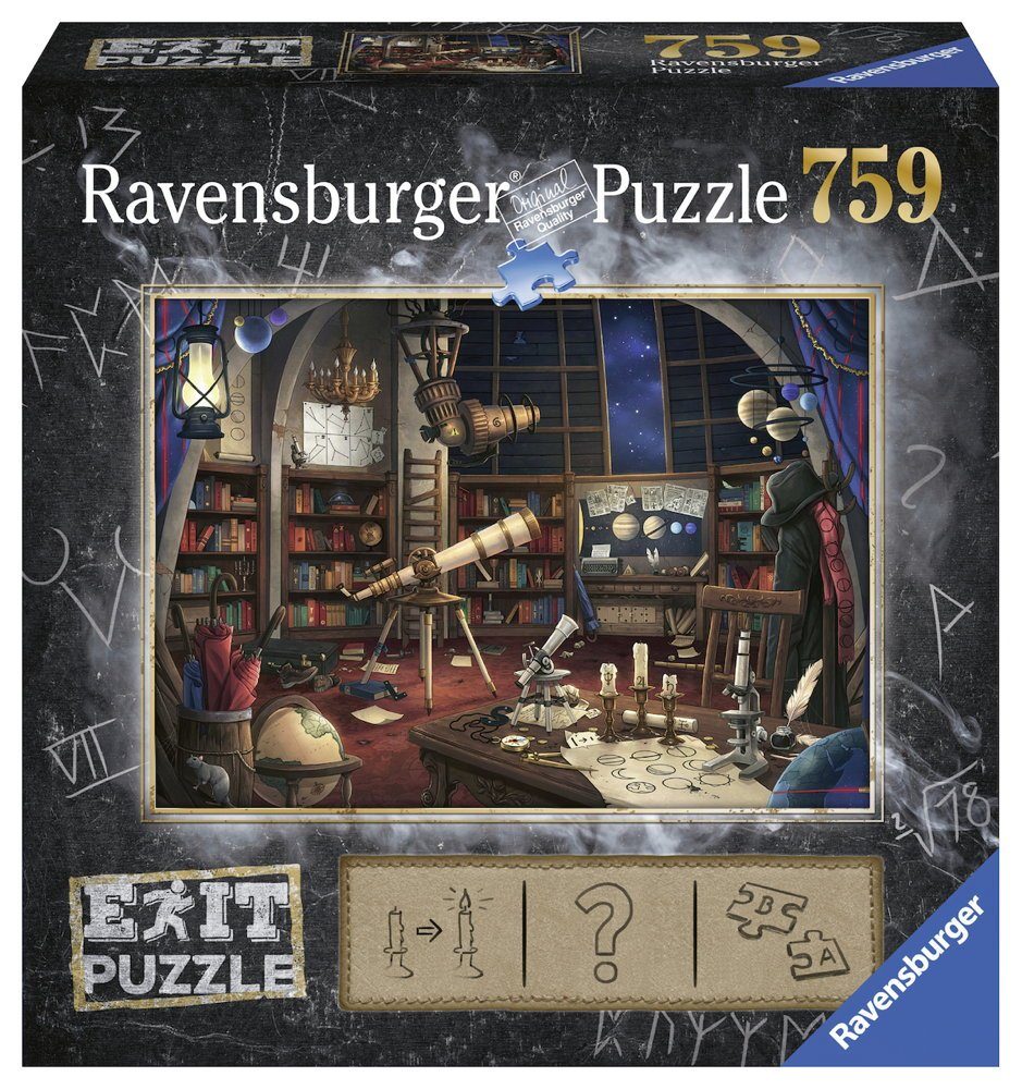 Ravensburger Puzzle 759 Teile Ravensburger Puzzle EXIT Sternwarte 19950, 759 Puzzleteile