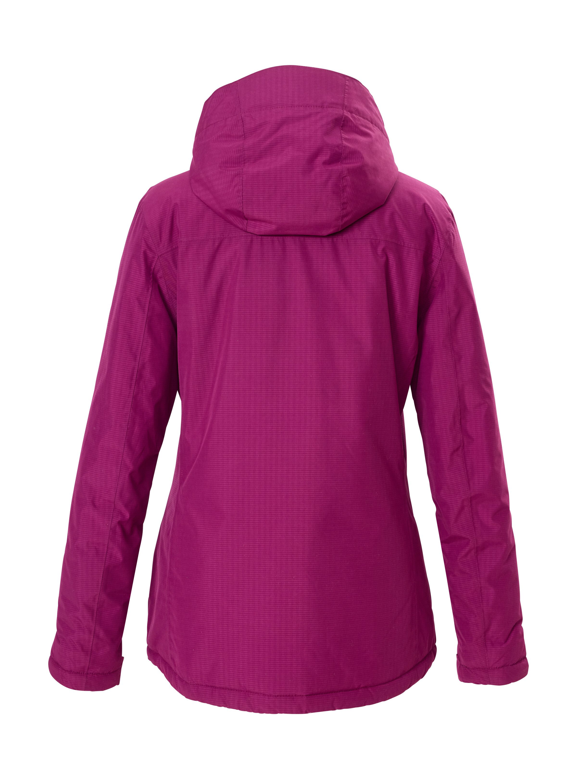 Killtec Funktionsjacke KOW 225 KG WMN JCKT Atmungsaktive, wind- und wasserdichte Damenjacke, abnehmbare Kapuze