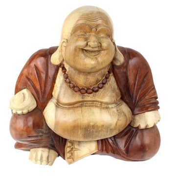 Oriental Galerie Dekofigur Figur Sitzender Happy Buddha 31 cm (1 St)