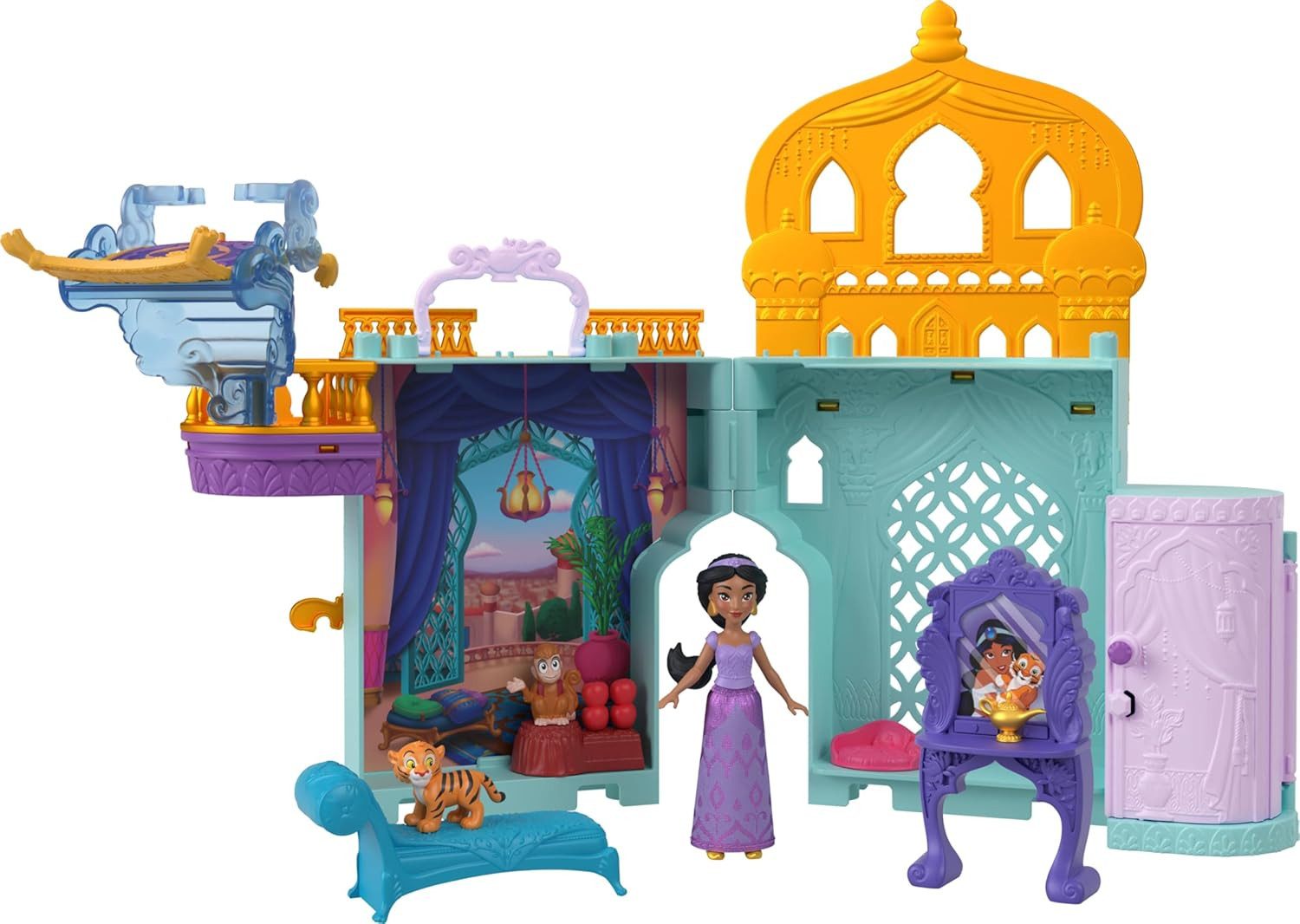 Mattel® Spielwelt Mattel Disney Prinzessin Jasmins Stapelschloss JDP56