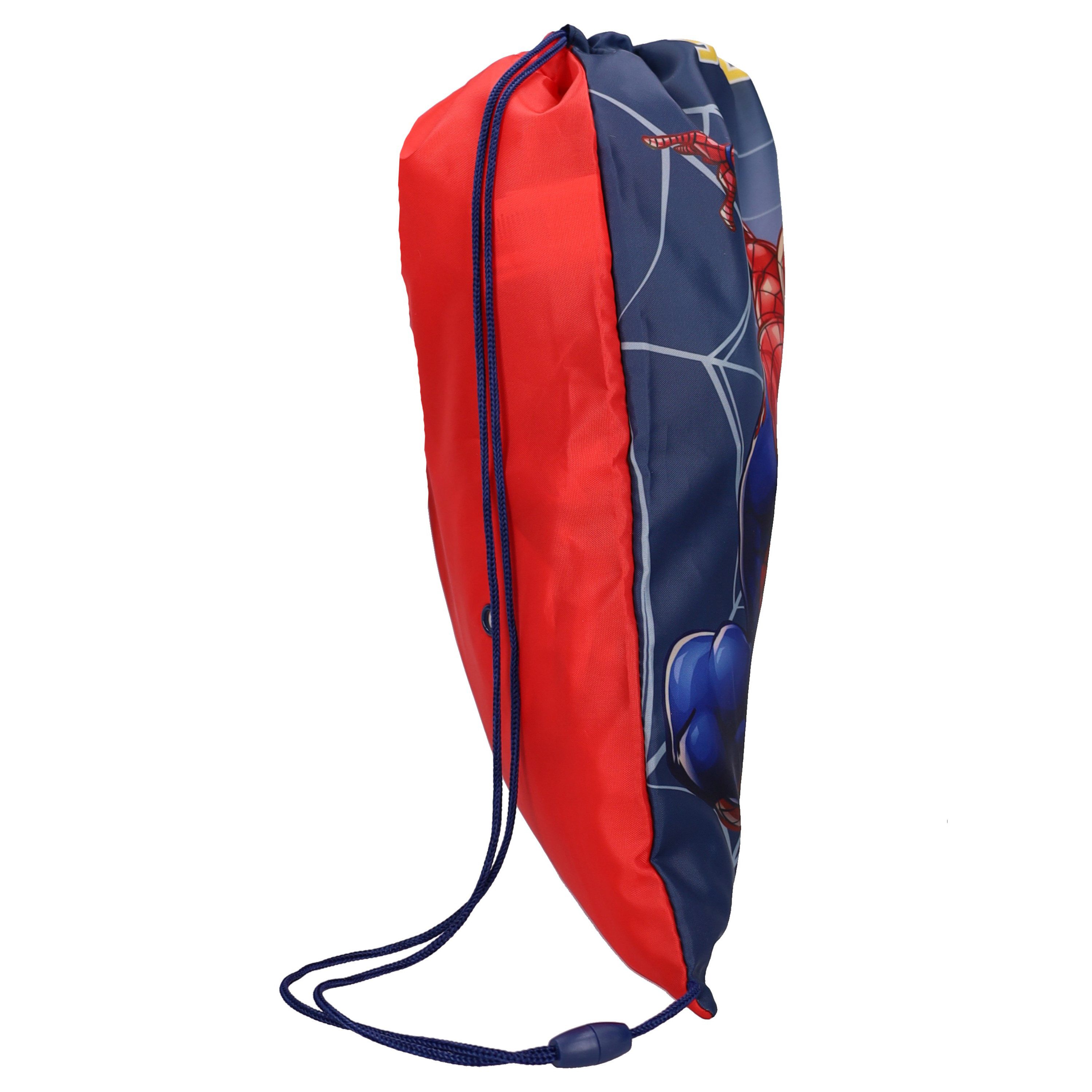 MARVEL Turnbeutel Spider-Man Turnbeutel Web Warriors für Schule und Sport
