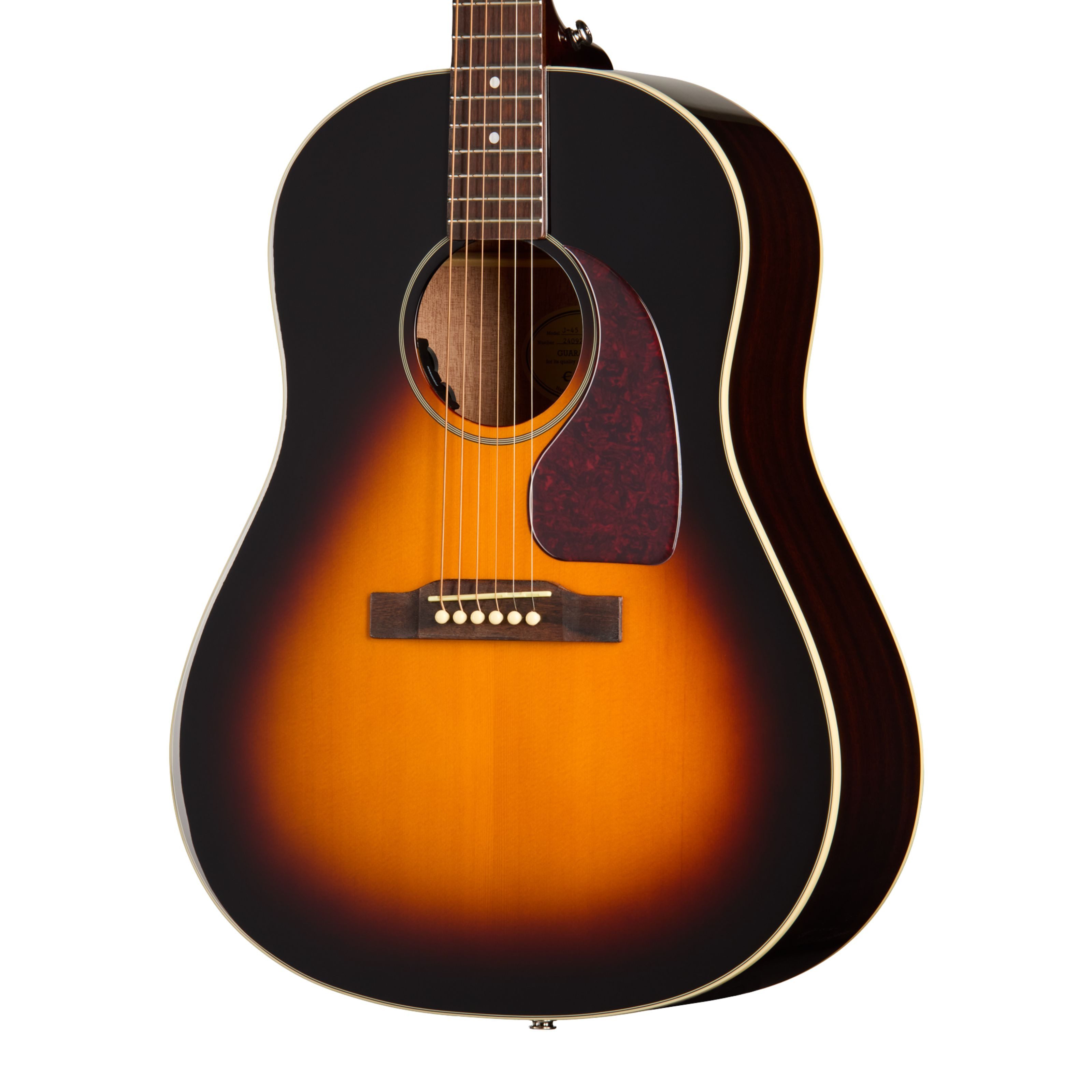 Epiphone Westerngitarre, Westerngitarren, Dreadnought Gitarren, J-45 Studio Vintage Sunburst - Westerngitarre