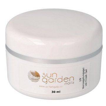 Sun Garden Nails Nagellack 30 ml UV Classic Gel - Finish Gel + 3 tlg. Pinselset