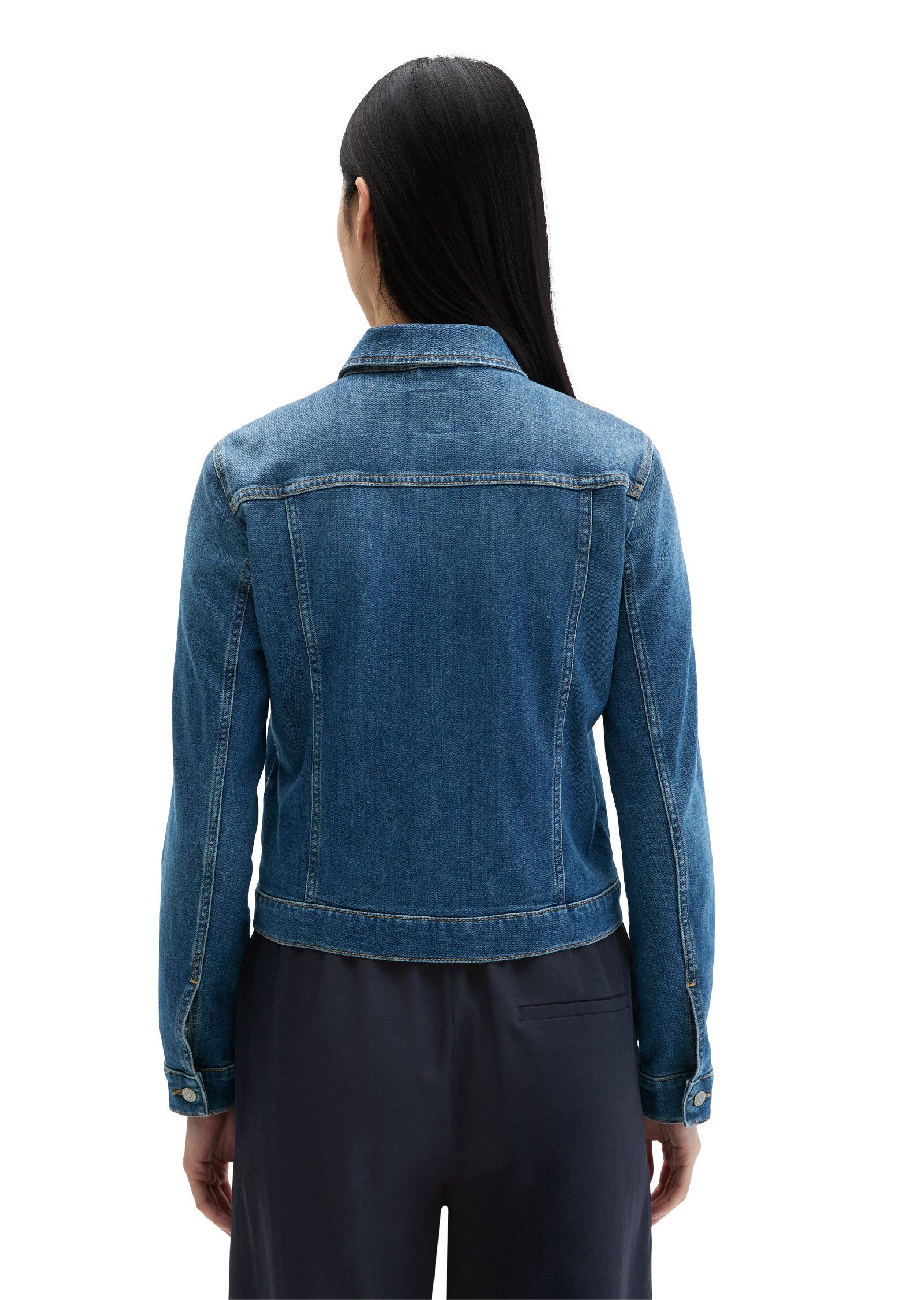 Marc O'Polo Jeansjacke regular fit aus Cashmere Touch Denim günstig online kaufen