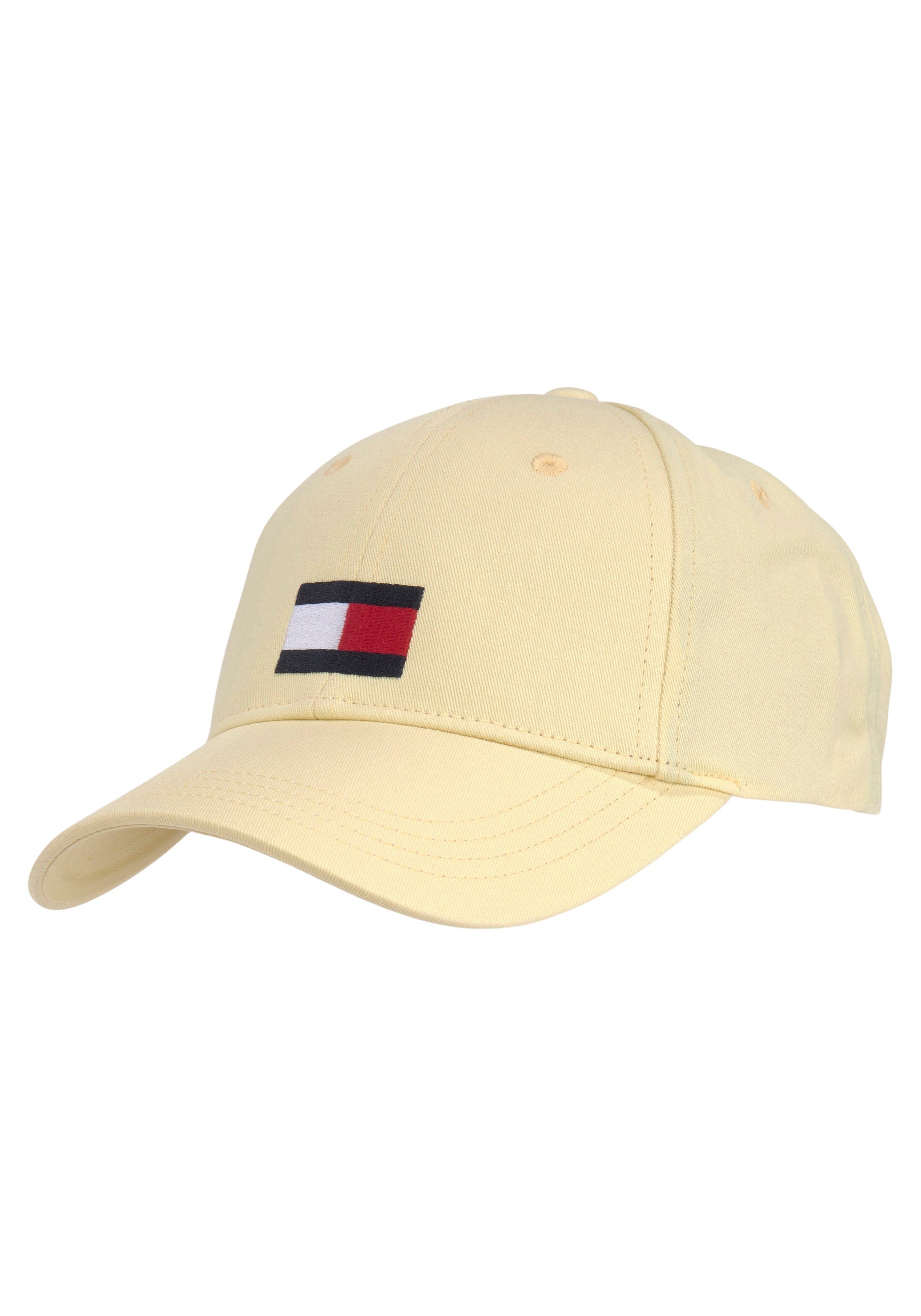 SOFT Hilfiger CAP Cap Baseball Tommy BIG pastellgelb FLAG Cap