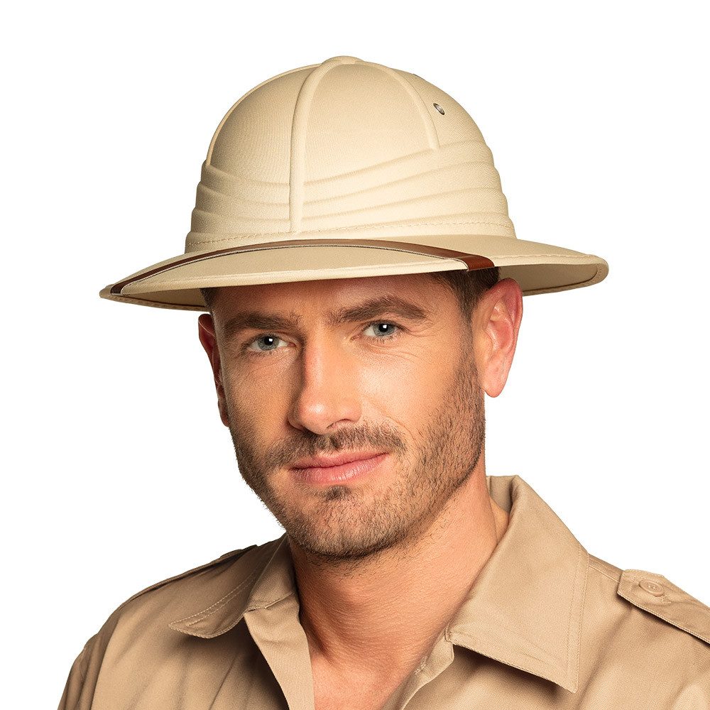 Boland Kostüm Tropenhelm Safari und Dschungel Helm als Karneval-Kostüm-Accessoire, eine authentische Optik