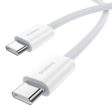 Baseus Superior Series II USB-C – USB-C 30 W 480 Mbit/s Kabel – Weiß Smartphone-Kabel, (100 cm)