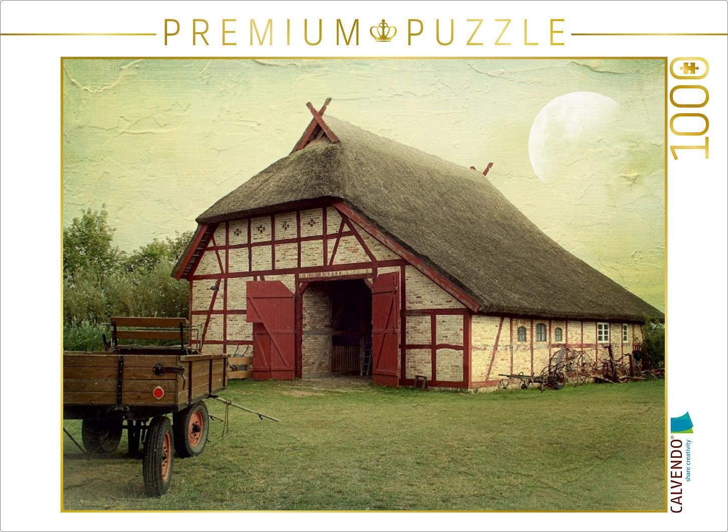 Puzzle CALVENDO Puzzle Retrowohnen in Mecklenburg Vorpommern 1000 Teile Lege-Größe 64 x 48 cm Foto-Puzzle Bild von Heike Hultsch
