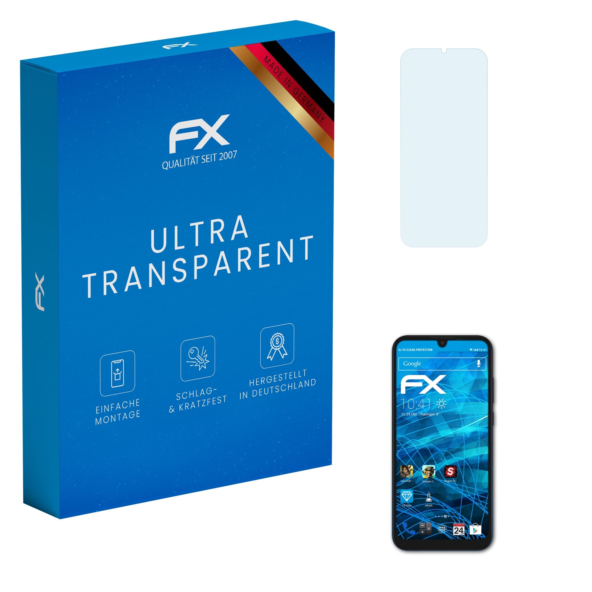Schutzfolie Displayschutz für Motorola Moto E6s 2020