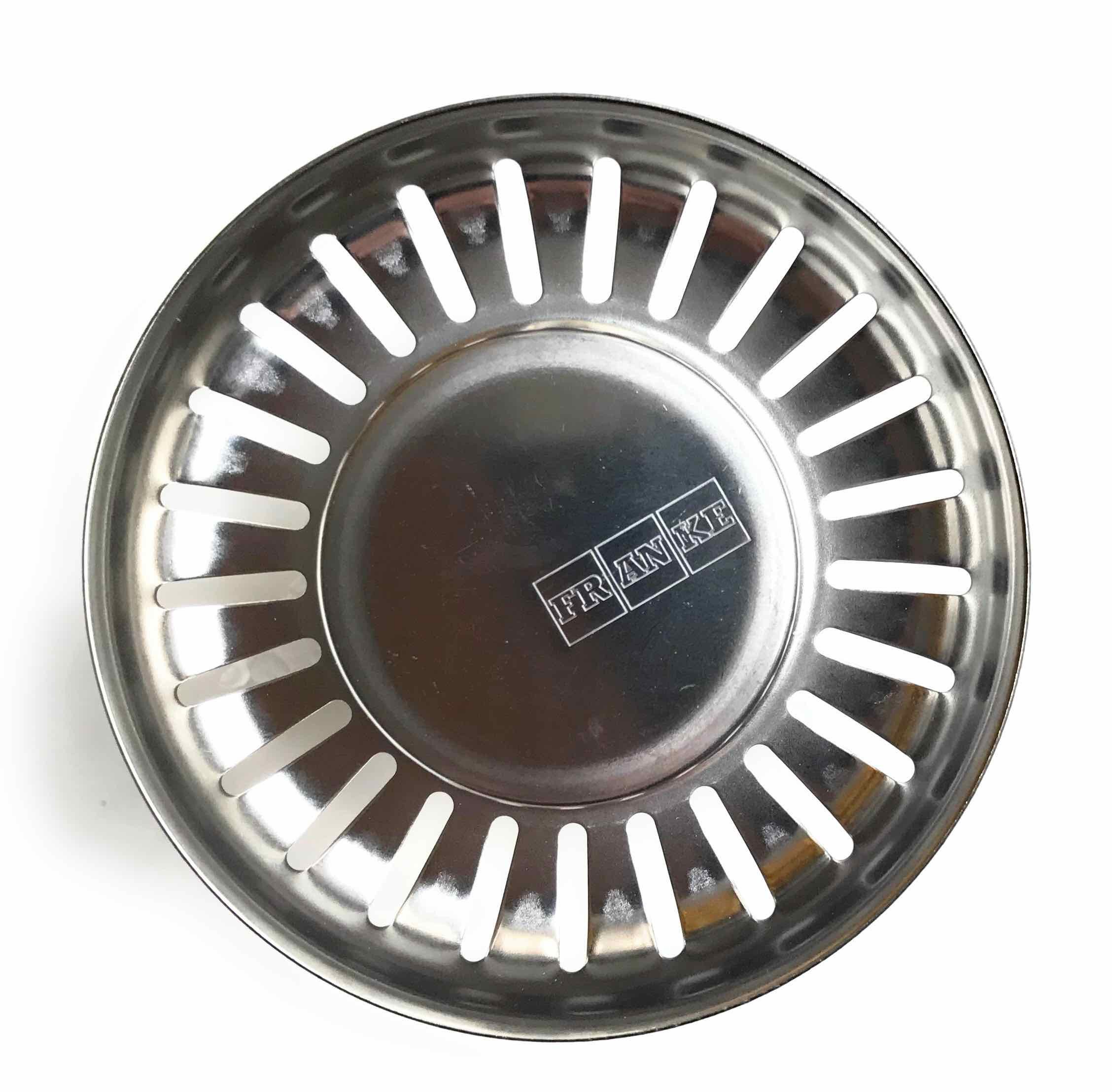 FRANKE Einbauspüle Franke Siebkorb chrom 3,5 Zoll Excenter, Stellschraube, ab Baujahr 99