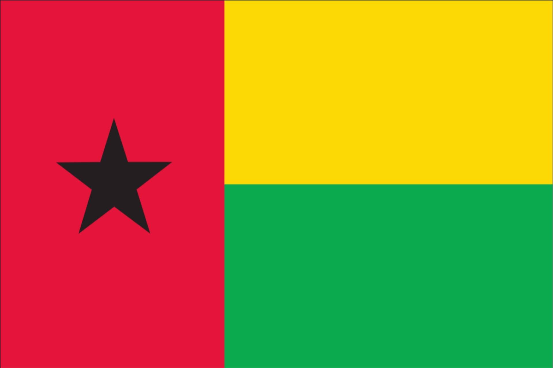 flaggenmeer Flagge Flagge Guinea-Bissau 110 g/m² Querformat
