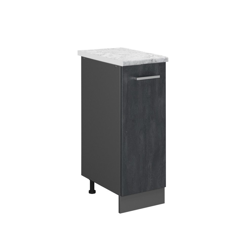 Vicco Apothekerunterschrank R-Line Medizinschrank für die Küche Schwarz Bet günstig online kaufen
