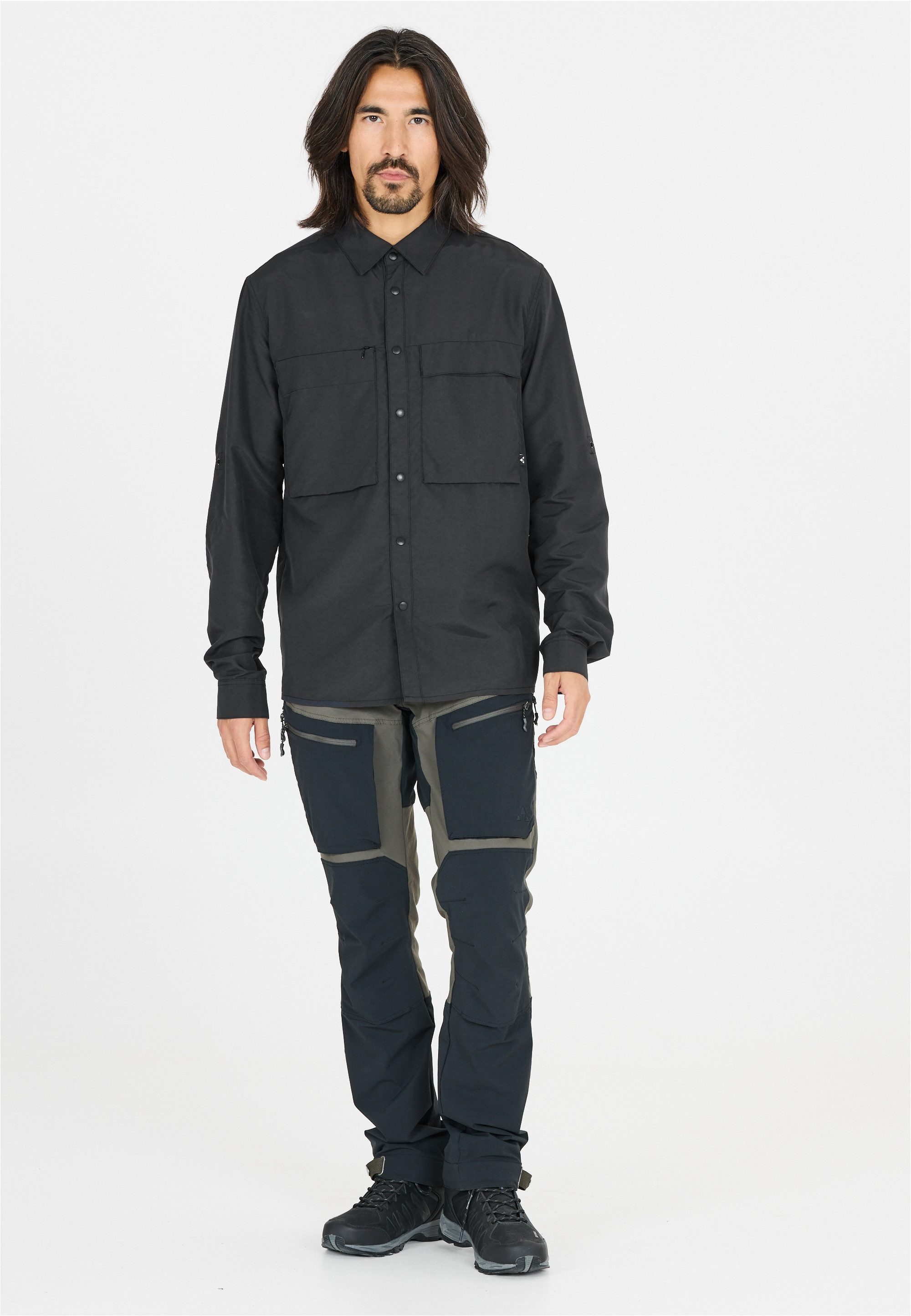 WHISTLER Langarmshirt Elm mit Quick-Dry-Funktion