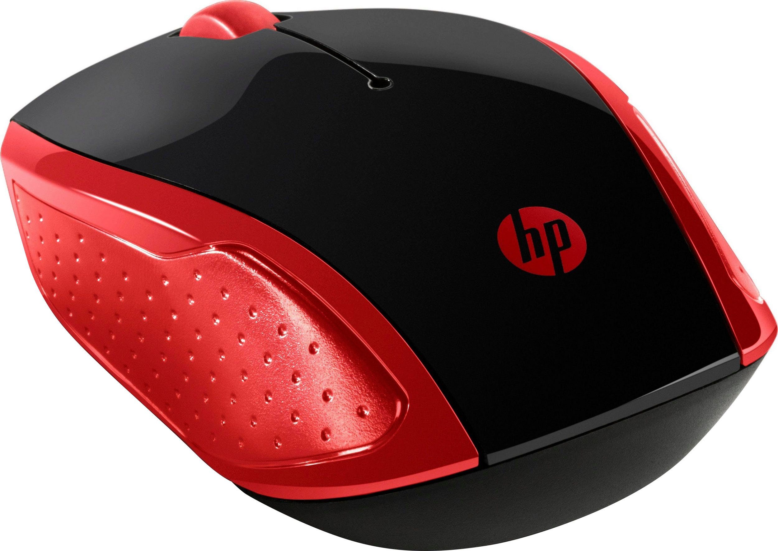 HP Wireless-Maus 200 Maus (RF Wireless, kabellos)