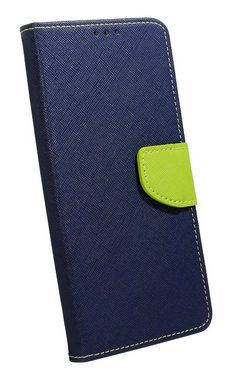 cofi1453 Smartphone-Hülle Buch Tasche für SAMSUNG GALAXY S23 ULTRA (SM-918B) Blau-Grün