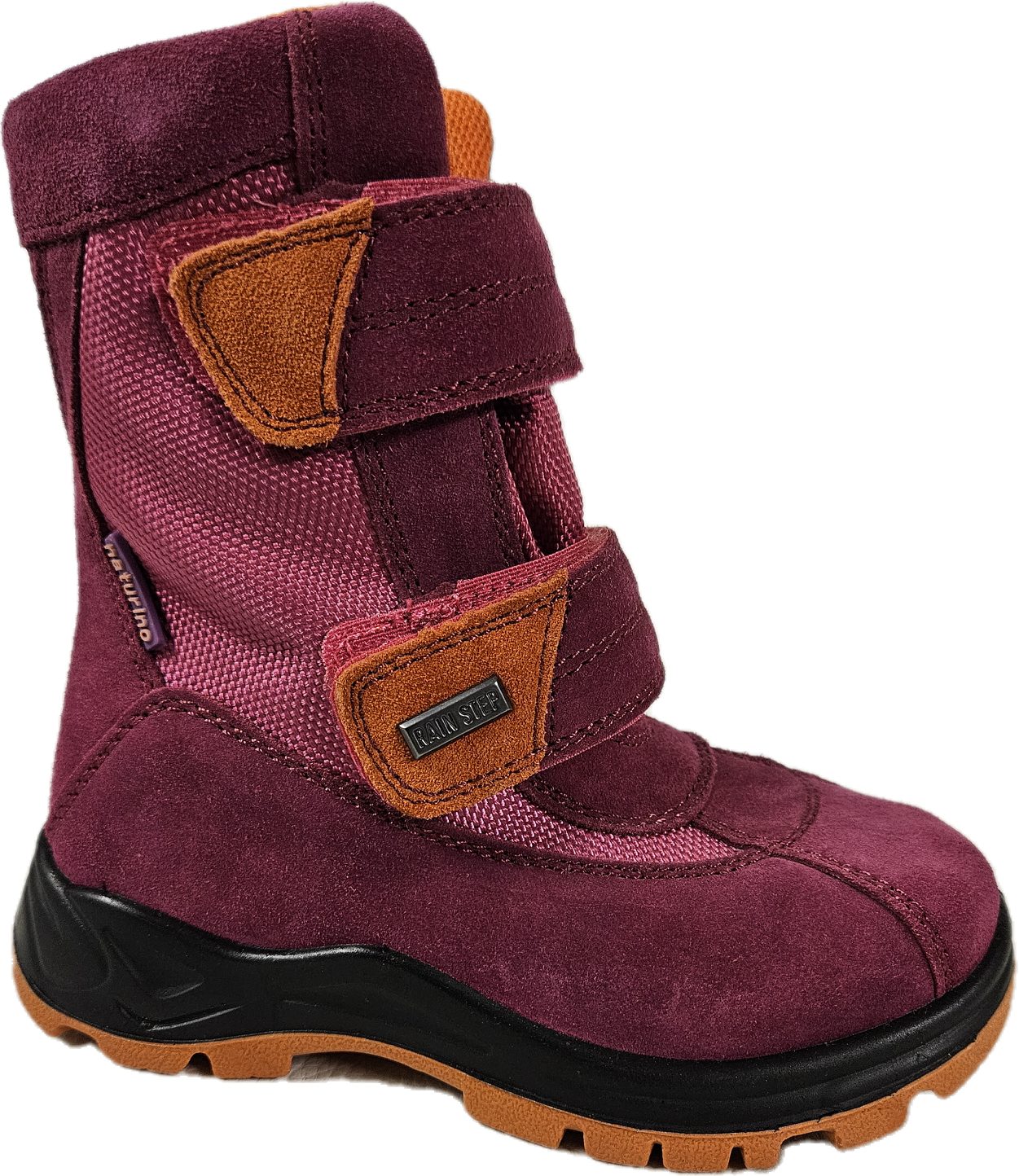 Naturino Winterstiefel Schneeschuhe Rain Step Kinderschuh BARENTS Klett Winterboots Klettverschluß, wasserdicht, atmungsaktiv