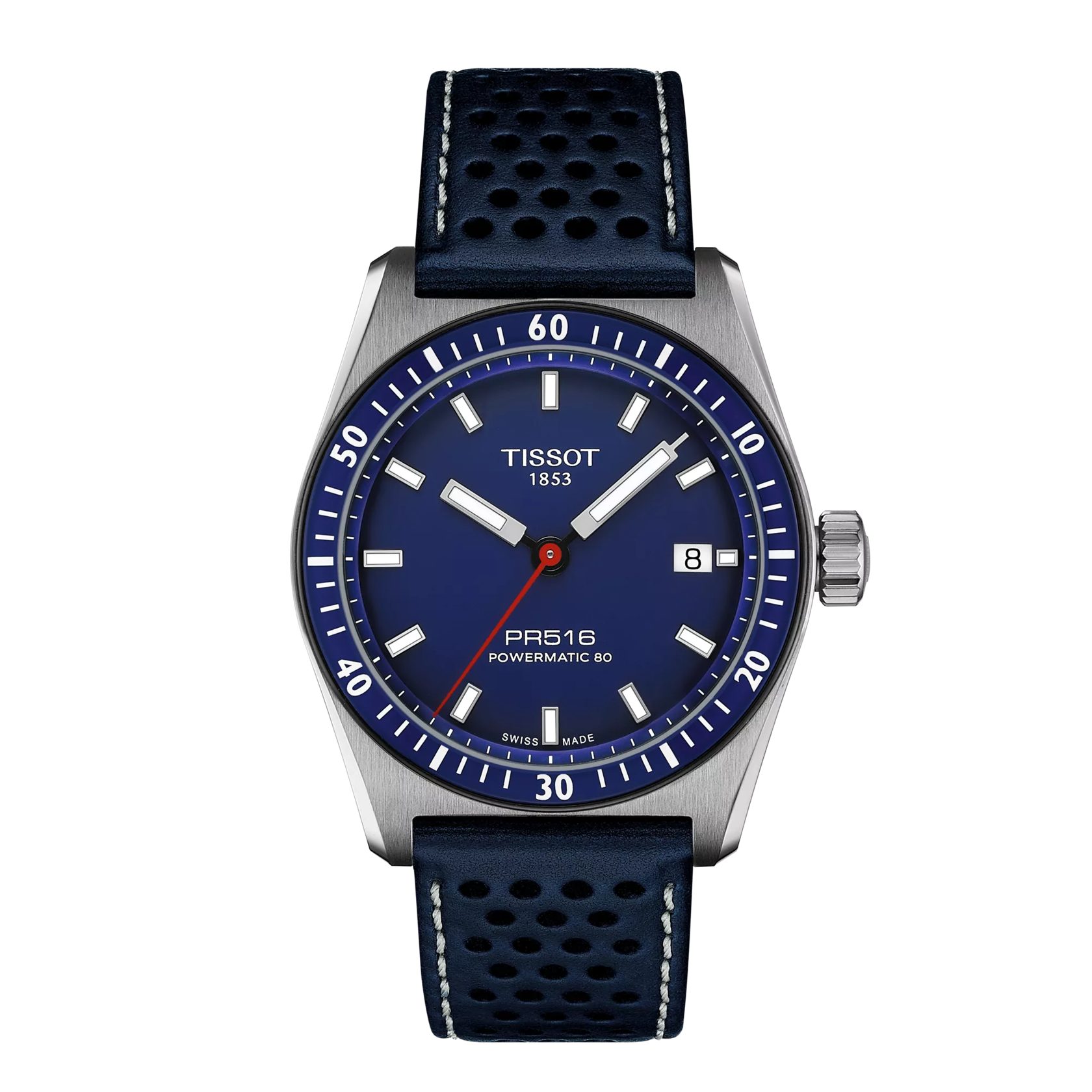 Tissot Schweizer Uhr Herrenuhr Automatik Ø 38 mm Tissot PR516 Powermatic 80